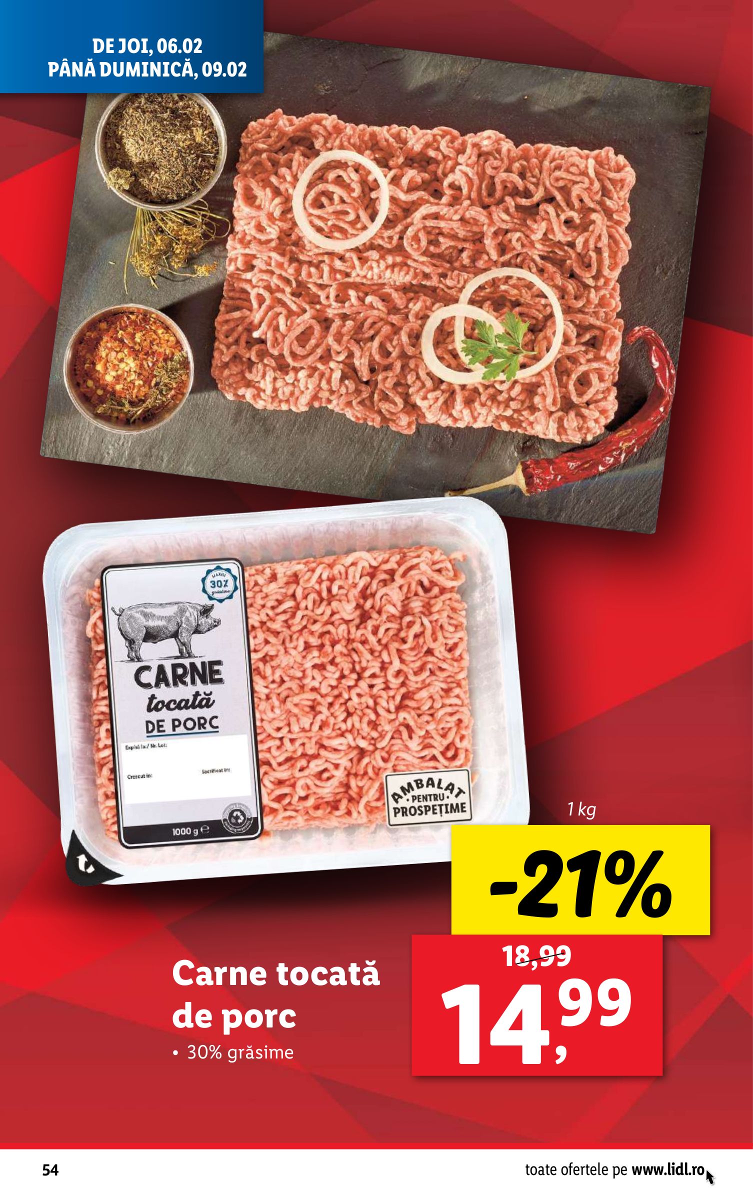 lidl - Catalog Lidl valabil din 03.02. - 09.02. - page: 54