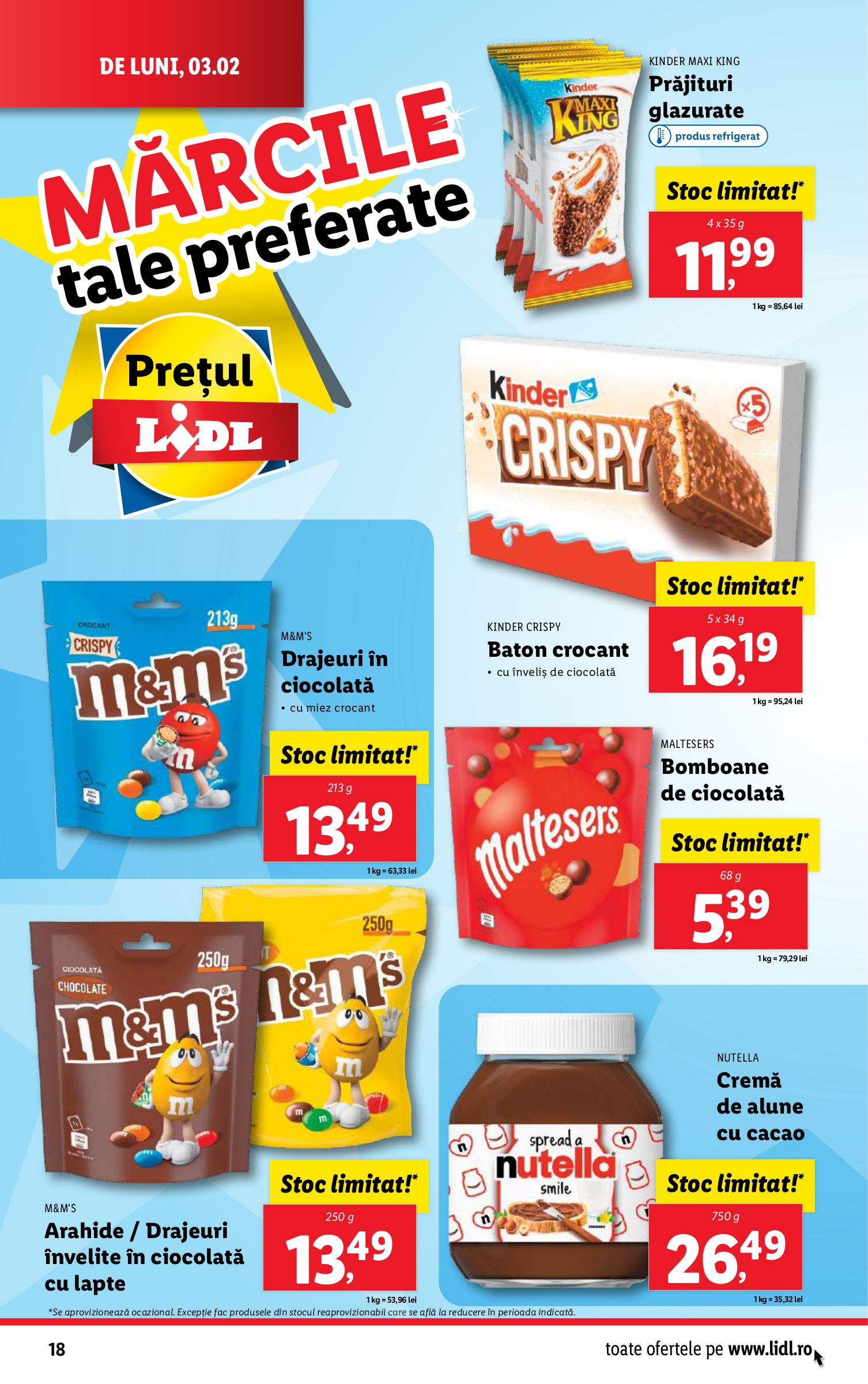 lidl - Catalog Lidl valabil din 03.02. - 09.02. - page: 18