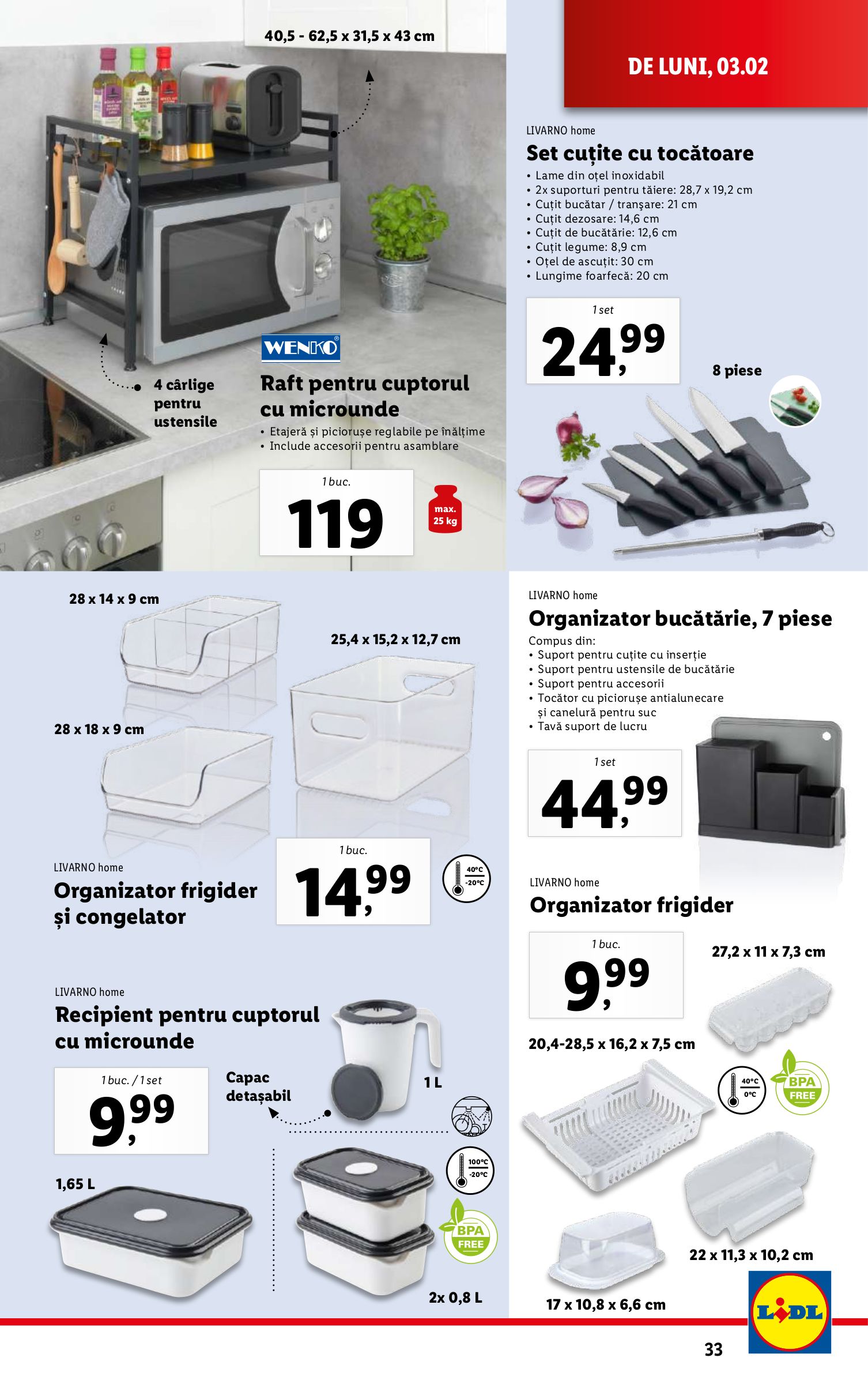 lidl - Catalog Lidl valabil din 03.02. - 09.02. - page: 33