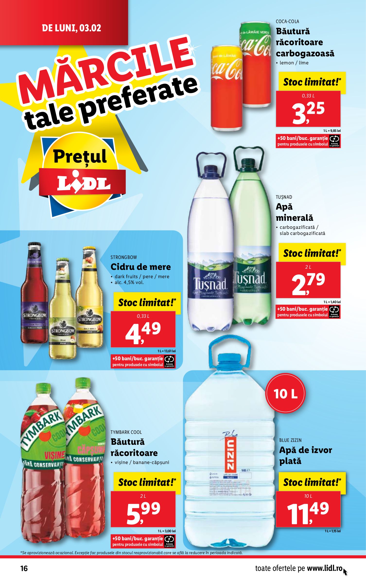 lidl - Catalog Lidl valabil din 03.02. - 09.02. - page: 16