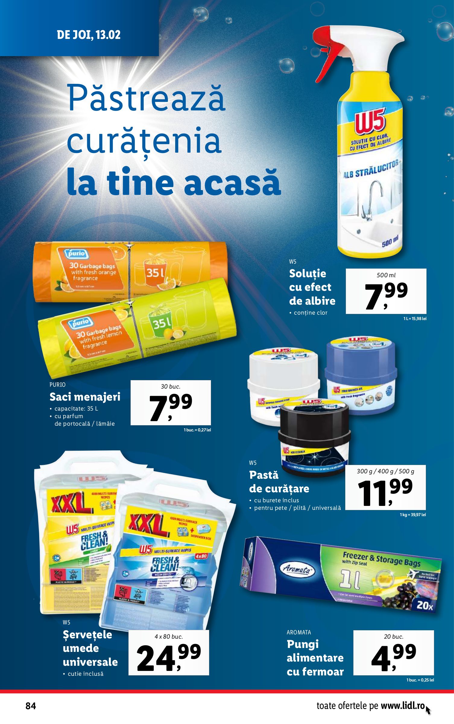 lidl - Catalog Lidl valabil din 10.02. - 16.02. - page: 84