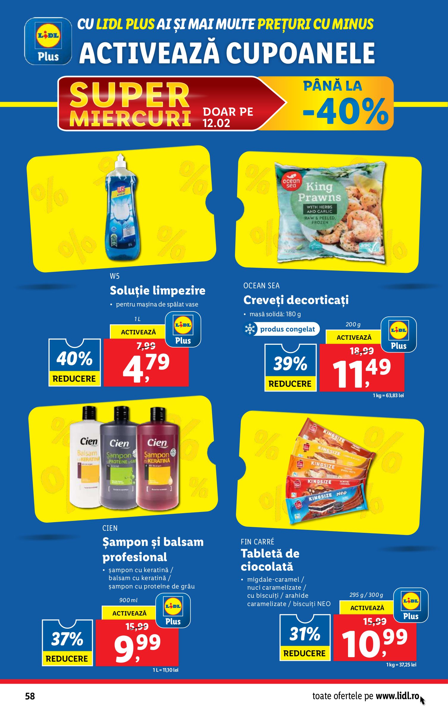 lidl - Catalog Lidl valabil din 10.02. - 16.02. - page: 58