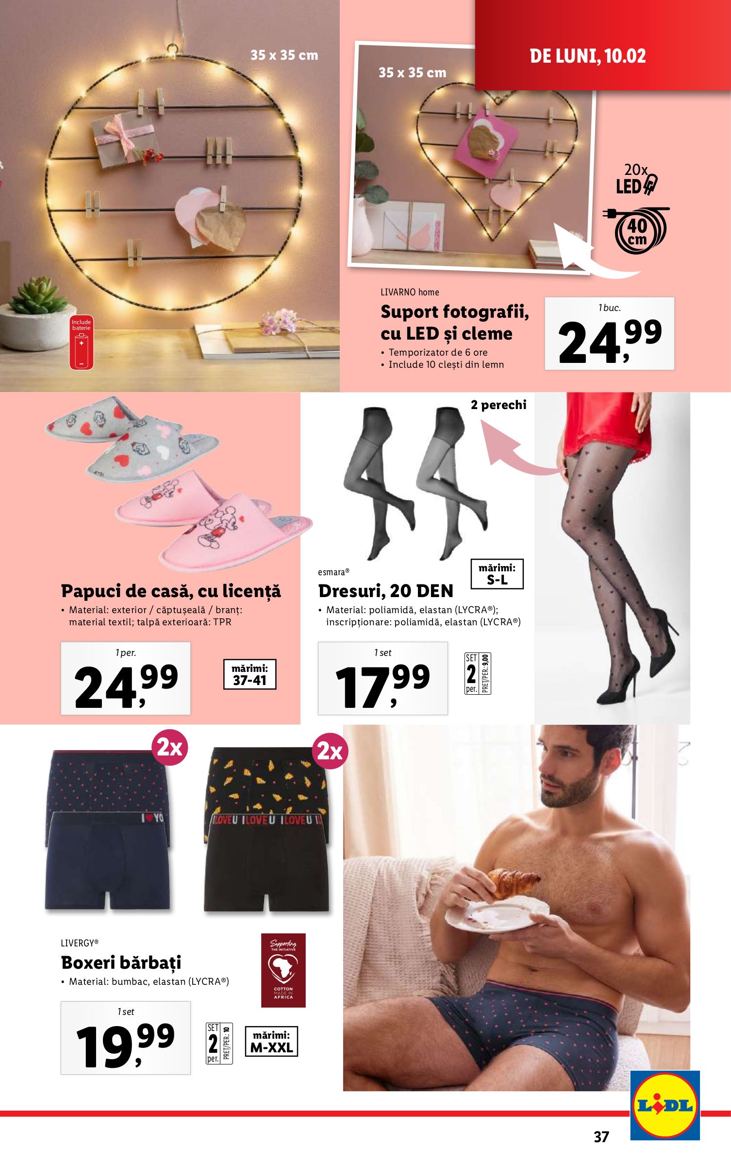 lidl - Catalog Lidl valabil din 10.02. - 16.02. - page: 37