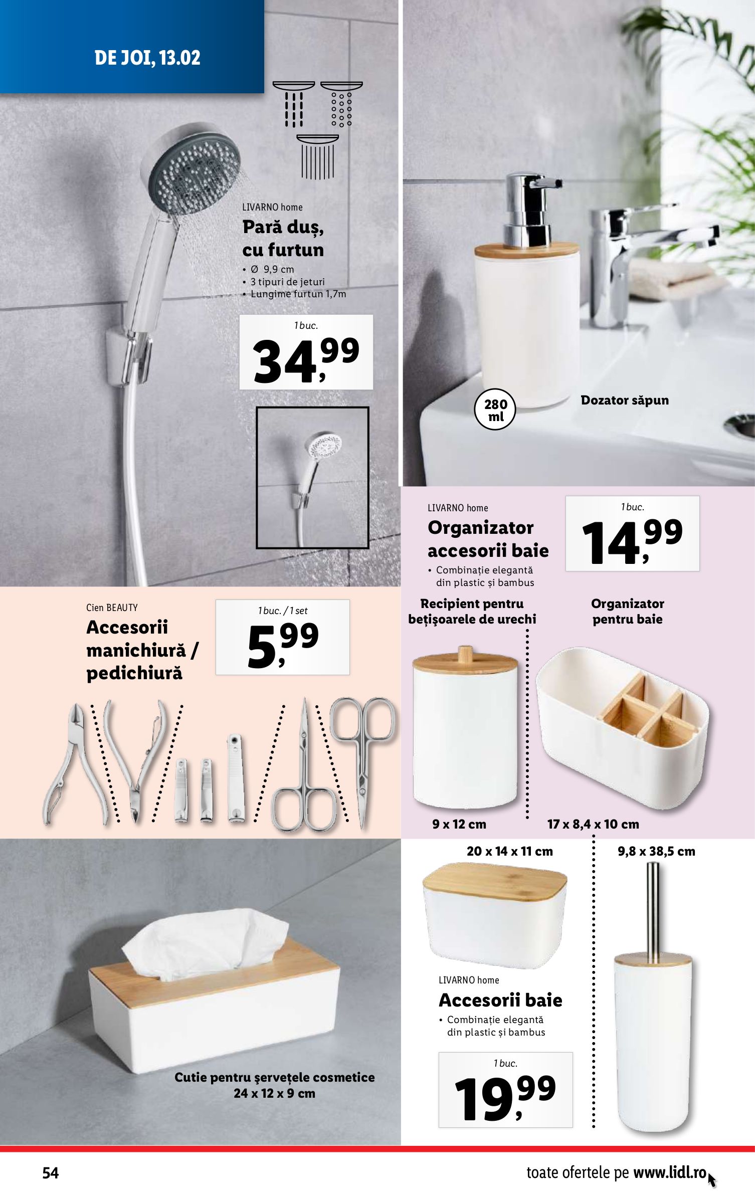 lidl - Catalog Lidl valabil din 10.02. - 16.02. - page: 54