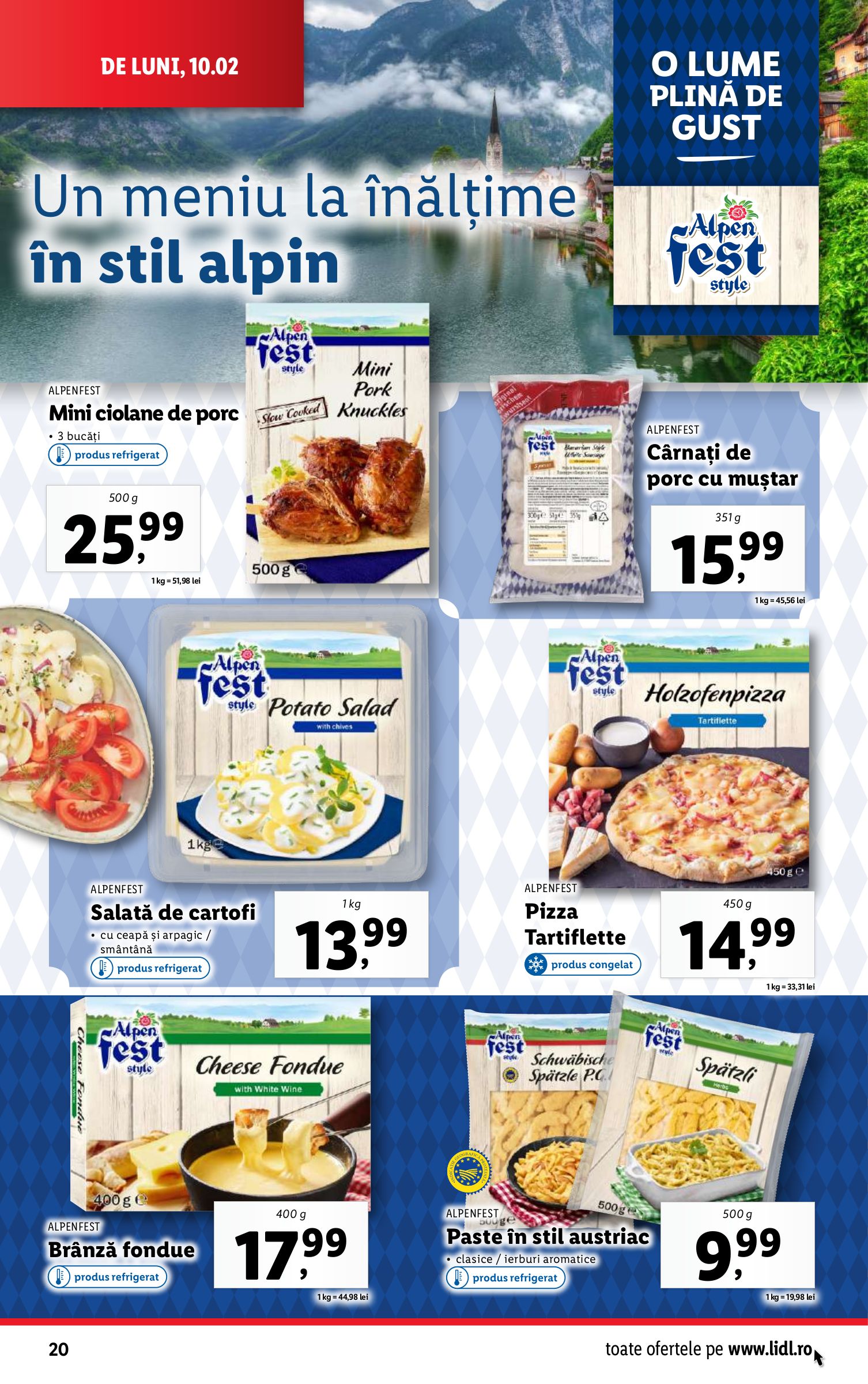 lidl - Catalog Lidl valabil din 10.02. - 16.02. - page: 20