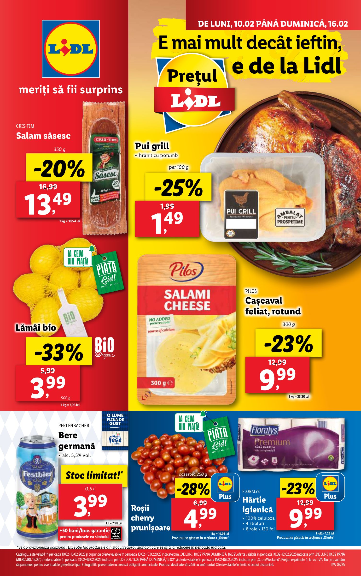 lidl - Catalog Lidl valabil din 10.02. - 16.02. - page: 1