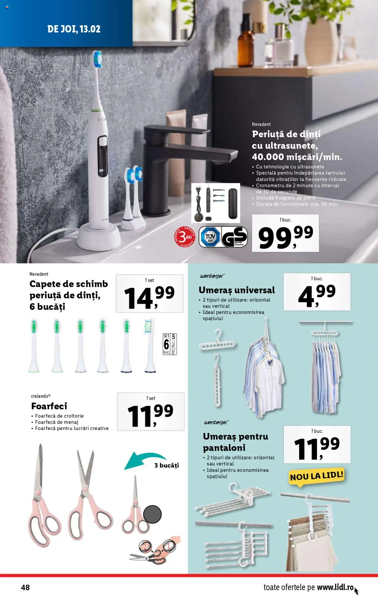 lidl - Catalog LIDL 10.02.2025 - 16.02.2025 - page: 48