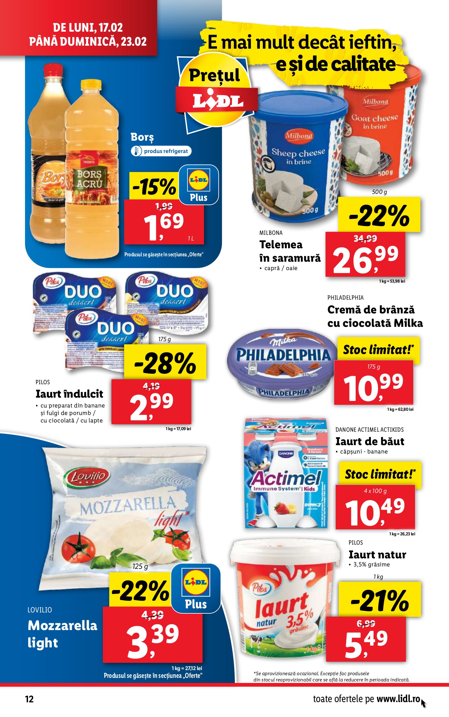 lidl - Catalog Lidl valabil din 17.02. - 23.02. - page: 12