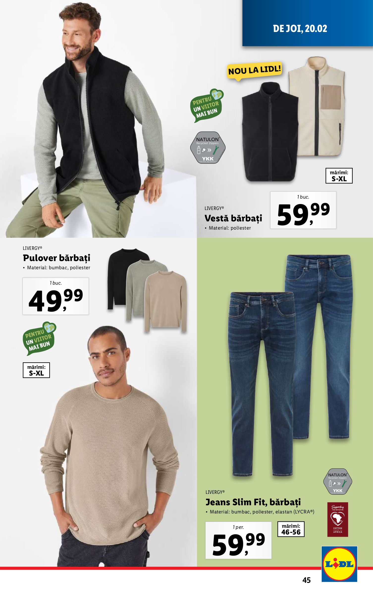 lidl - Catalog Lidl valabil din 17.02. - 23.02. - page: 45