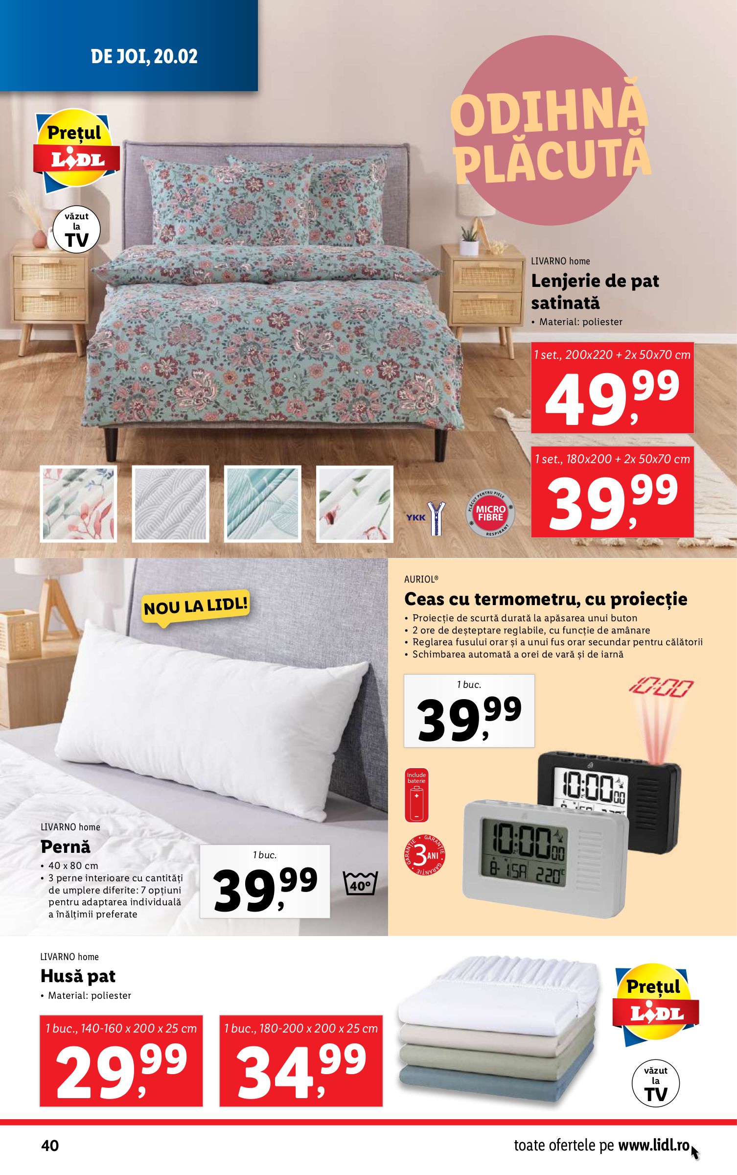 lidl - Catalog Lidl valabil din 17.02. - 23.02. - page: 40