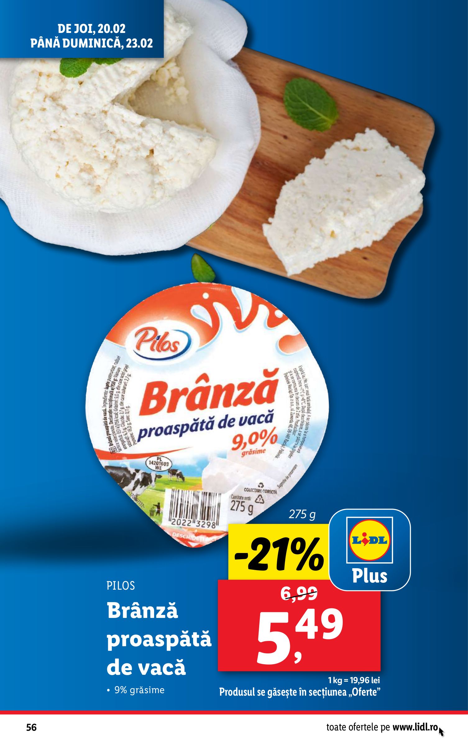 lidl - Catalog Lidl valabil din 17.02. - 23.02. - page: 56