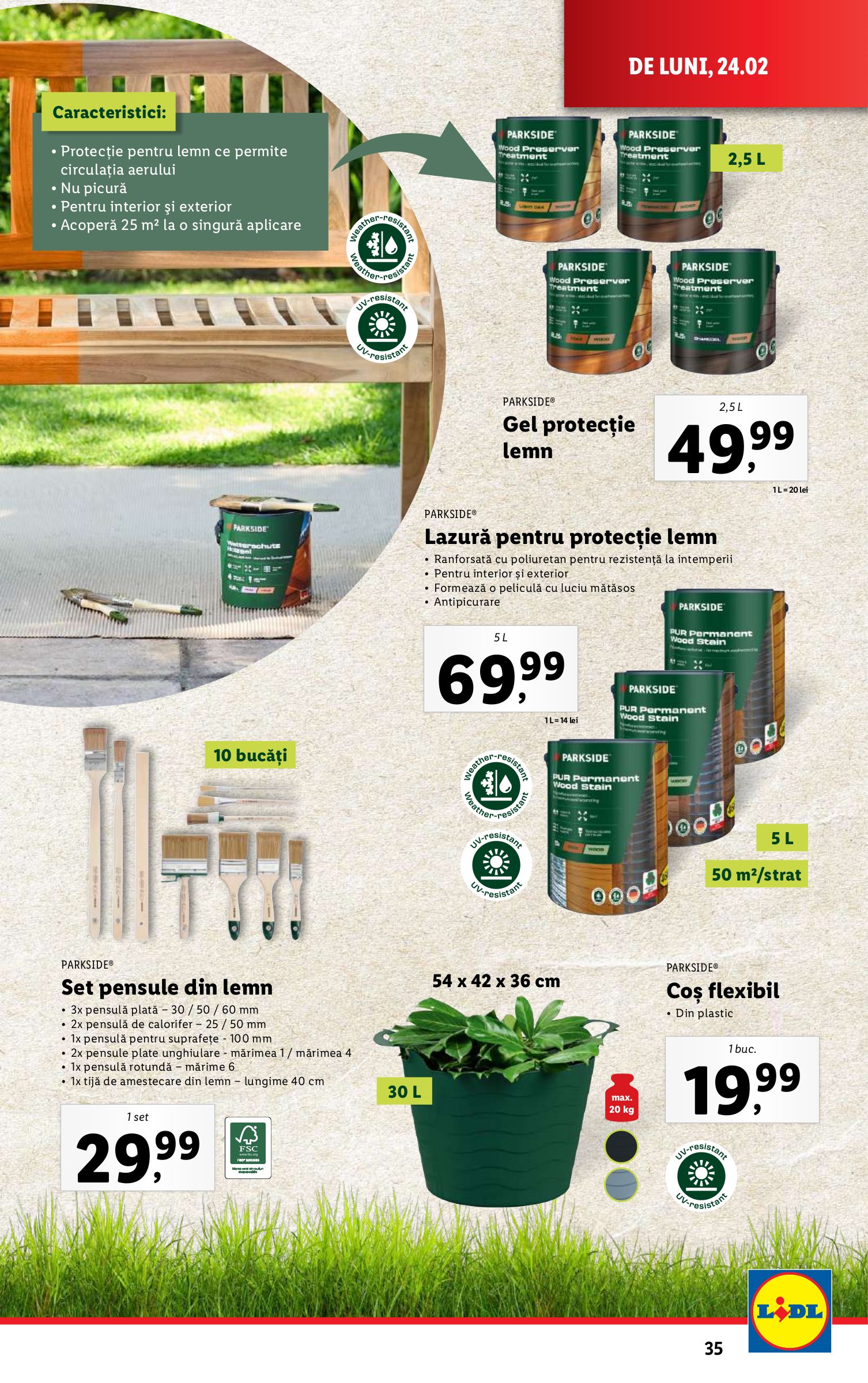 lidl - Catalog Lidl valabil din 24.02. - 02.03. - page: 35