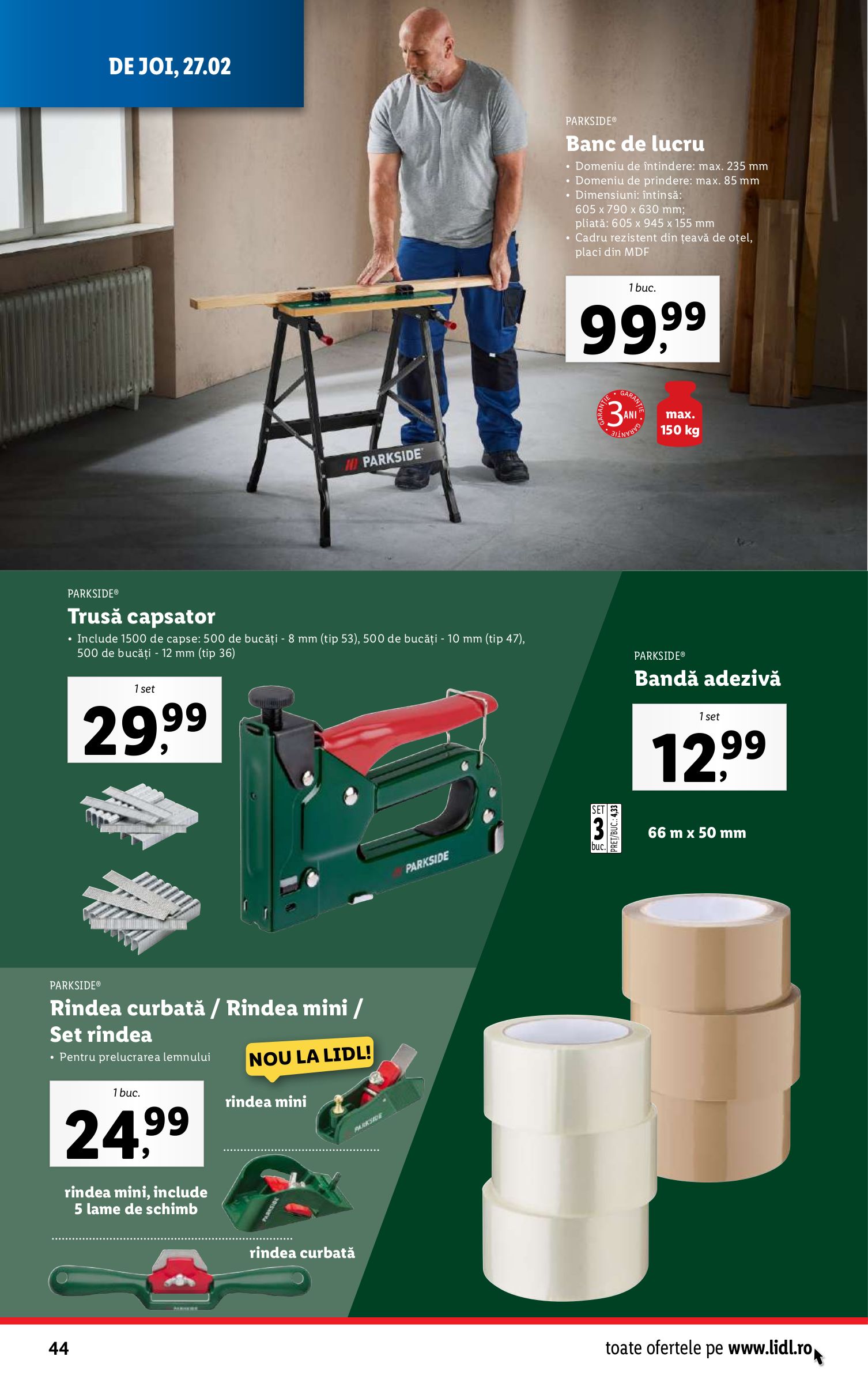 lidl - Catalog Lidl valabil din 24.02. - 02.03. - page: 44