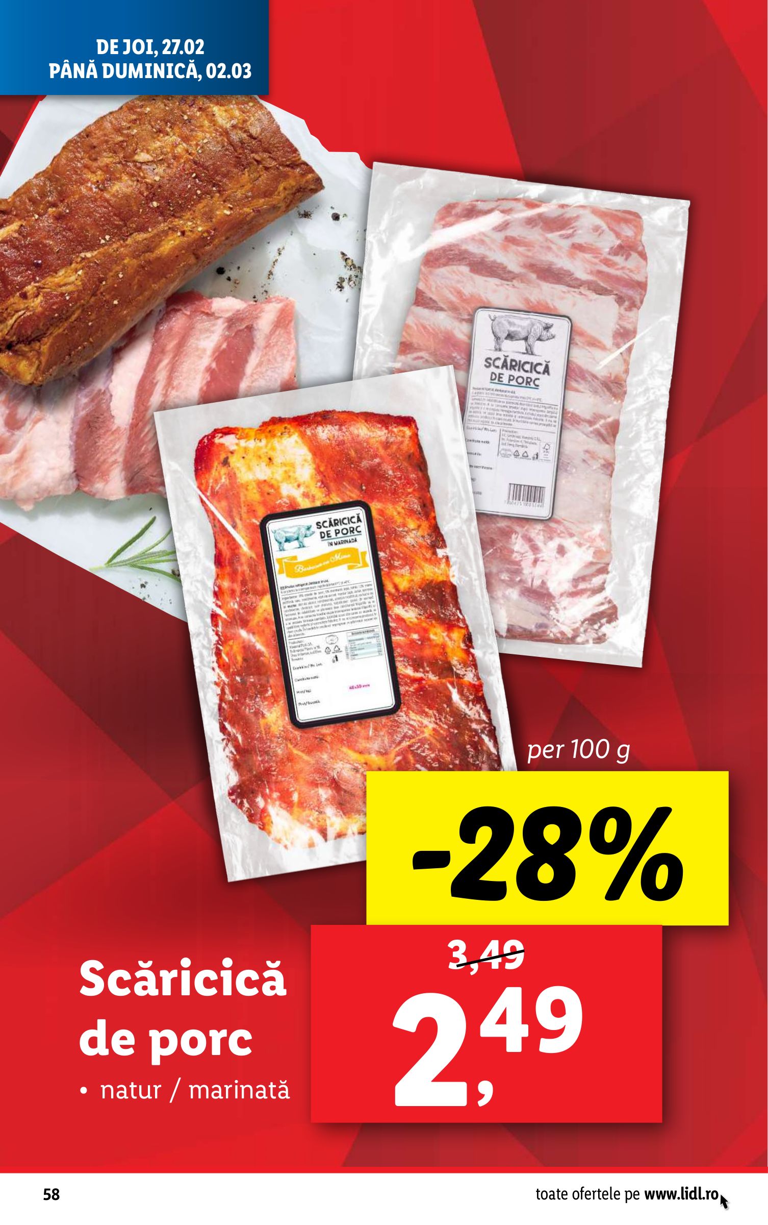 lidl - Catalog Lidl valabil din 24.02. - 02.03. - page: 58