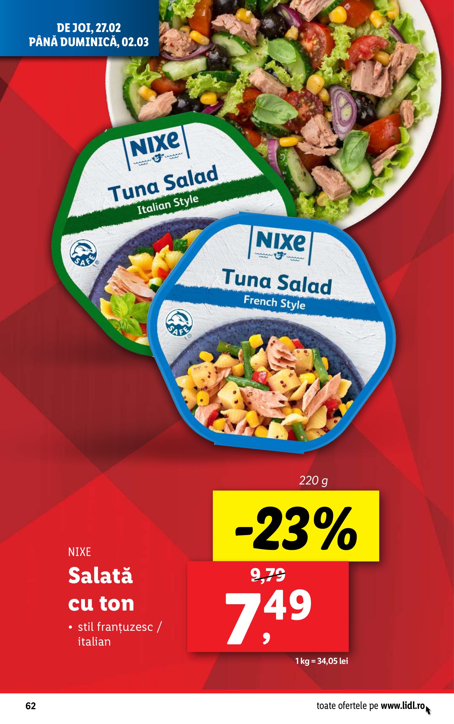 lidl - Catalog Lidl valabil din 24.02. - 02.03. - page: 62