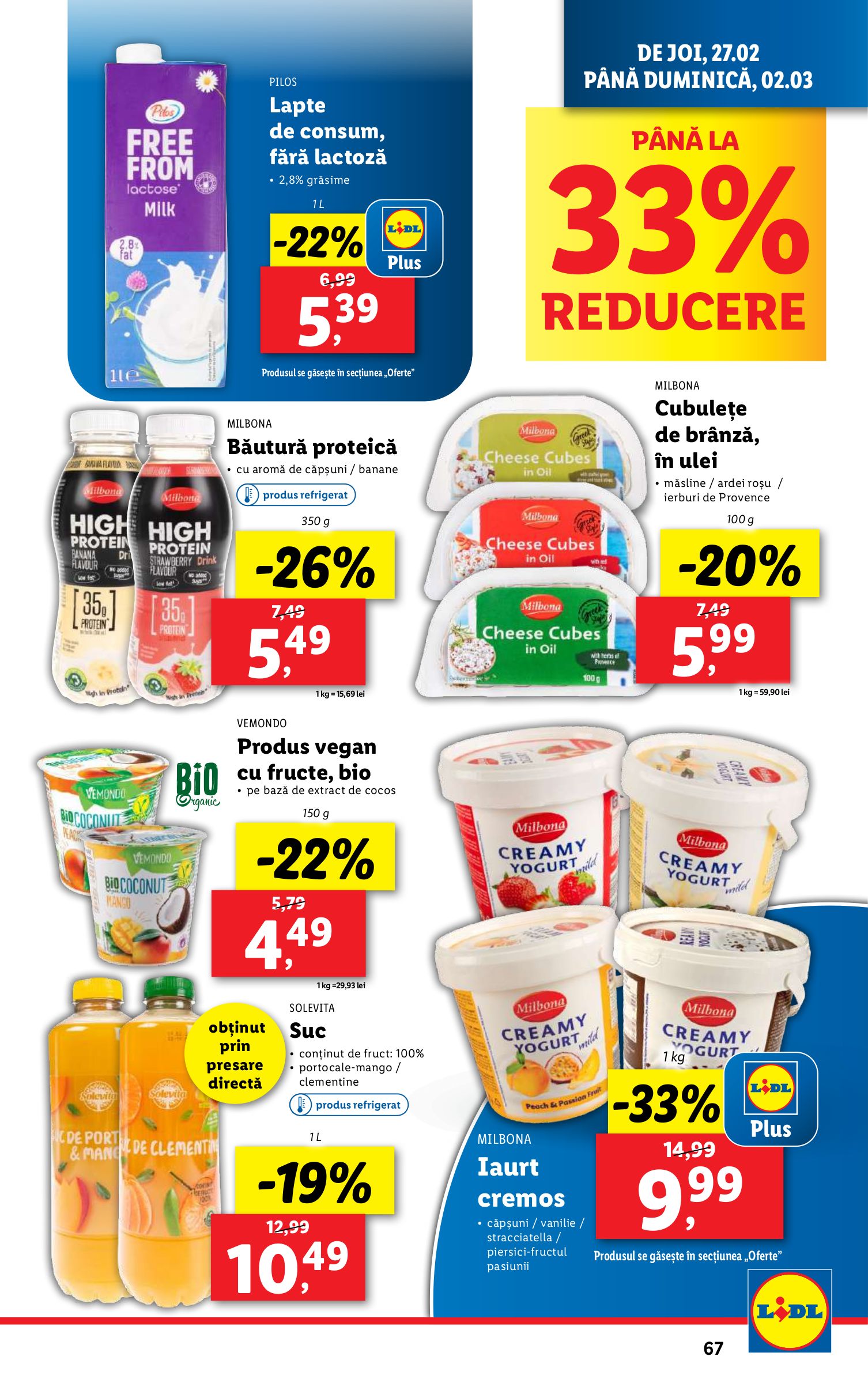 lidl - Catalog Lidl valabil din 24.02. - 02.03. - page: 67