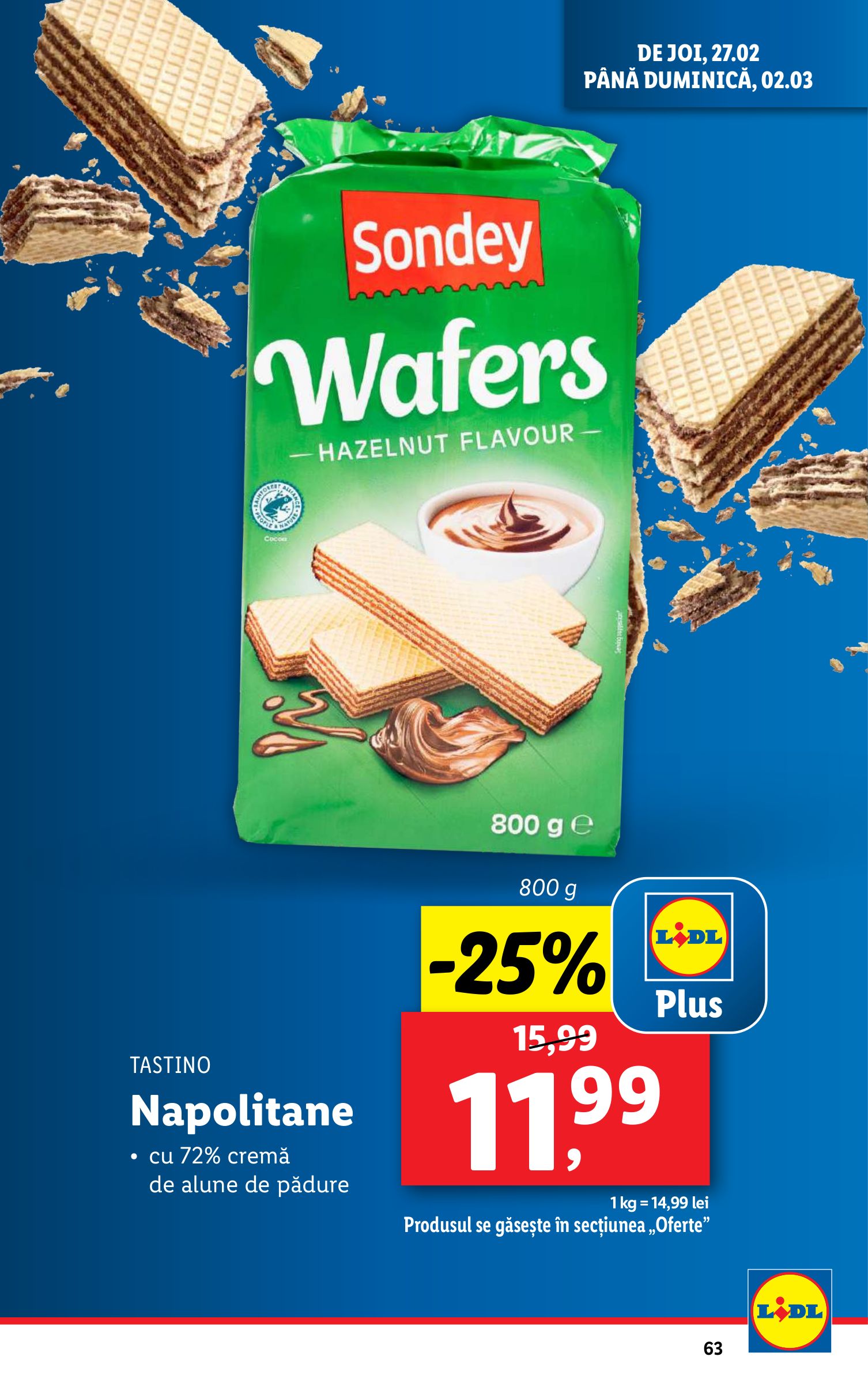 lidl - Catalog Lidl valabil din 24.02. - 02.03. - page: 63