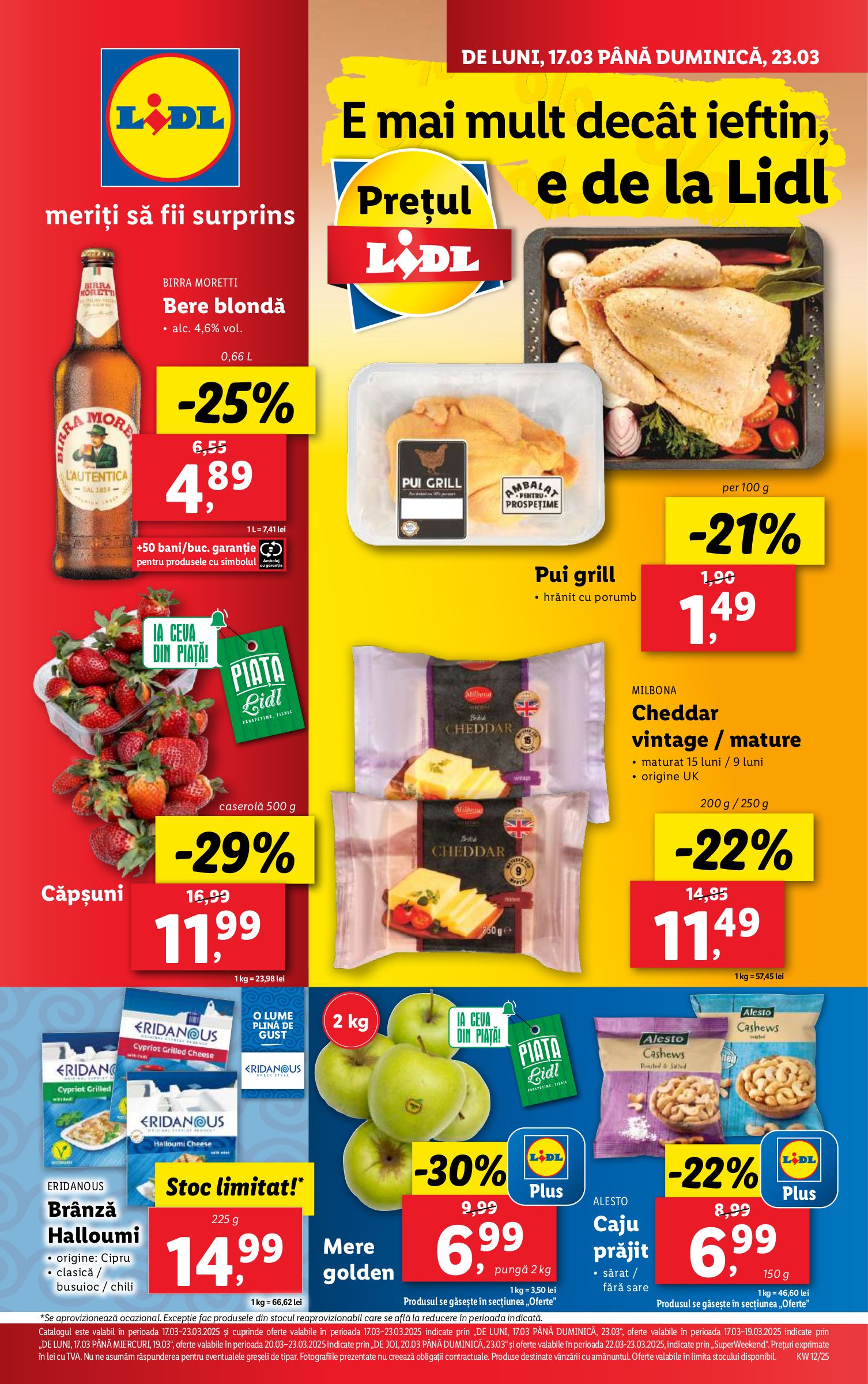 lidl - Catalog Lidl valabil din 17.03. - 23.03.