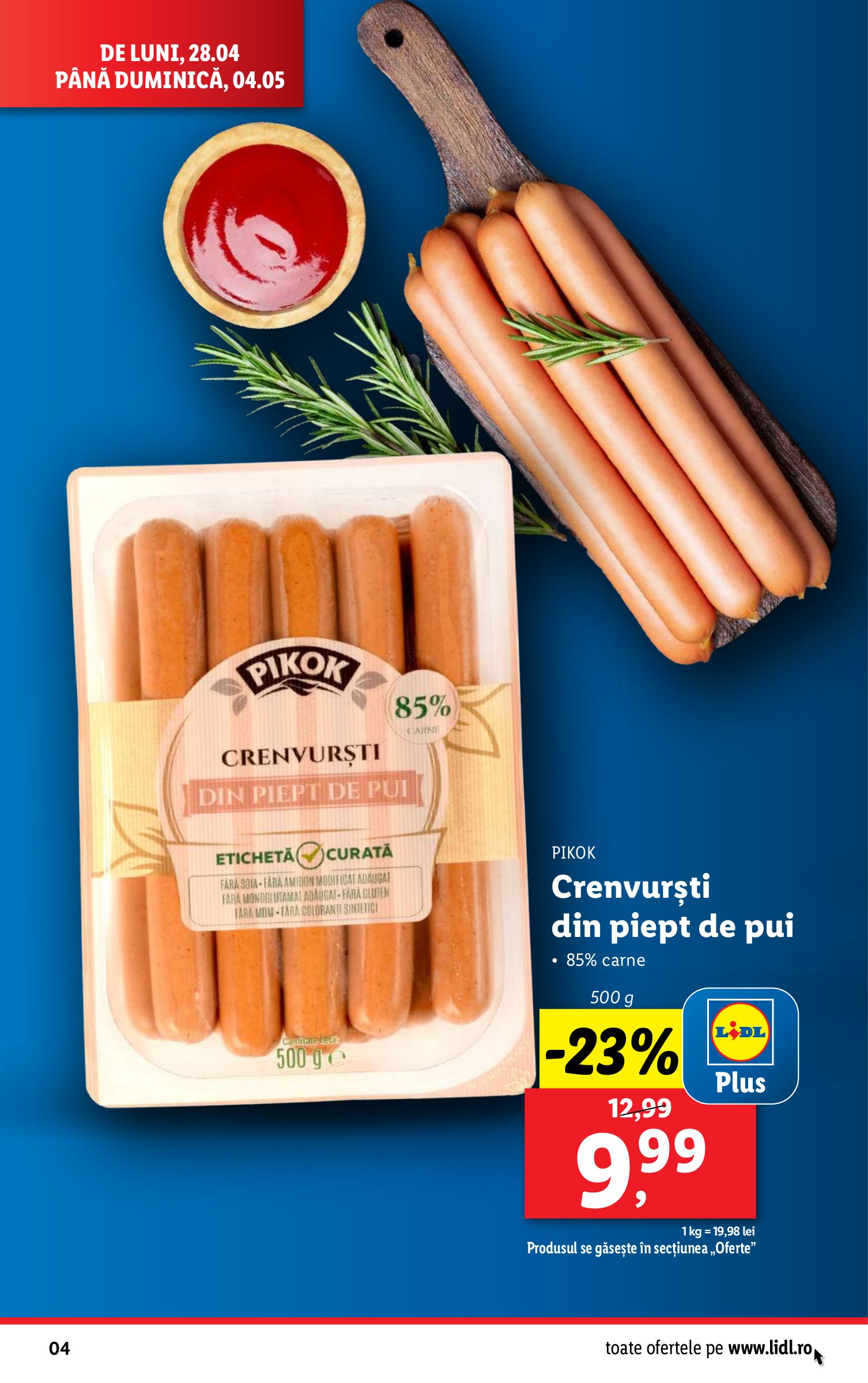 lidl - Catalog Lidl valabil din 28.04. - 04.05. - page: 4 lidl - Catalog Lidl valabil din 28.04. - 04.05. - page: 4