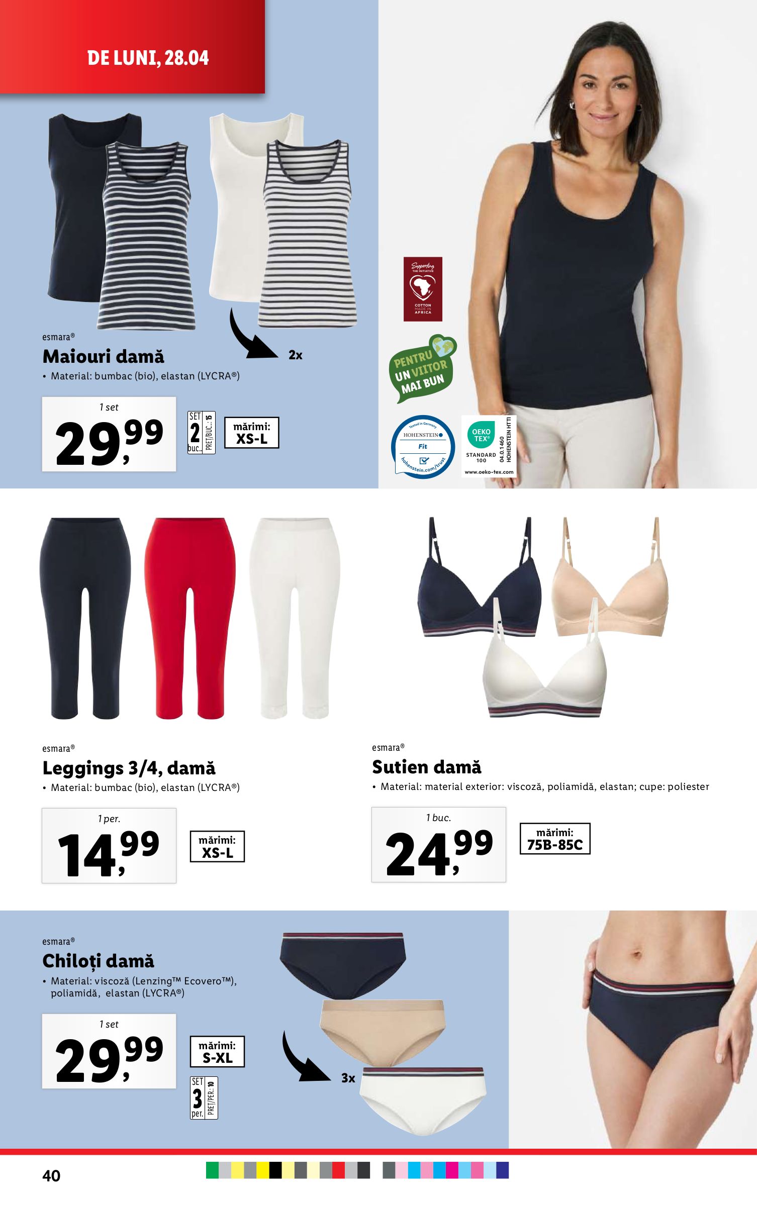 lidl - Catalog Lidl valabil din 28.04. - 04.05. - page: 40 lidl - Catalog Lidl valabil din 28.04. - 04.05. - page: 40