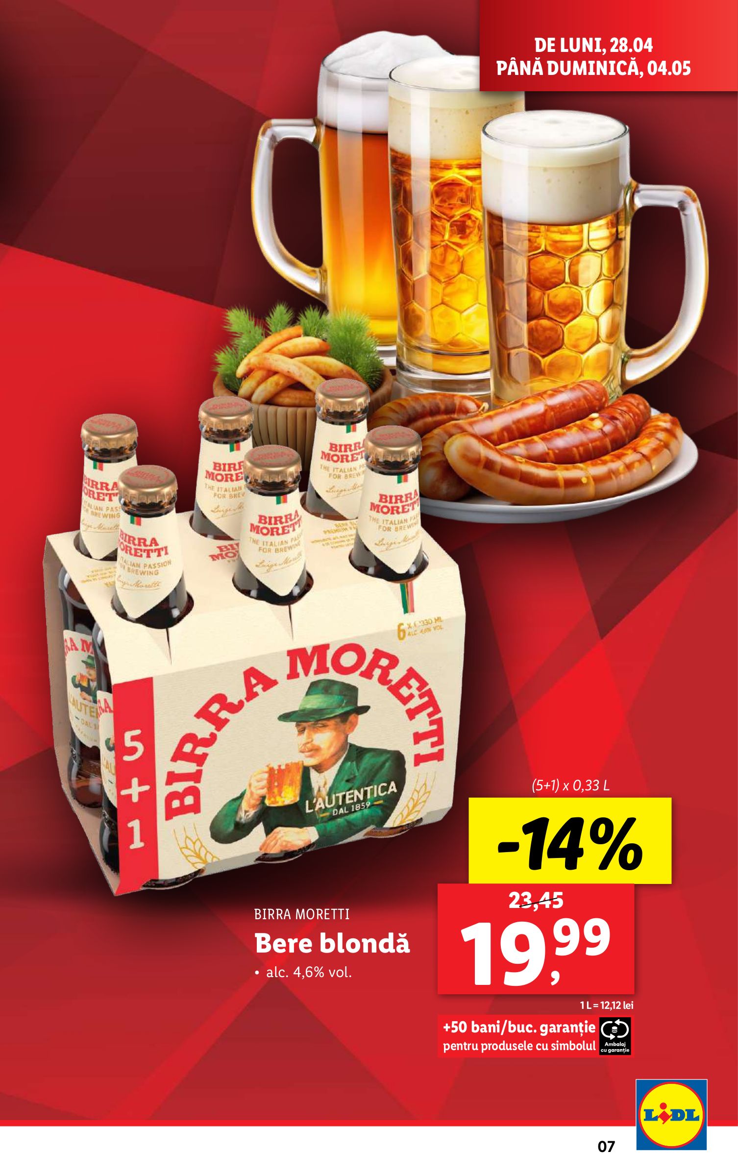lidl - Catalog Lidl valabil din 28.04. - 04.05. - page: 7 lidl - Catalog Lidl valabil din 28.04. - 04.05. - page: 7