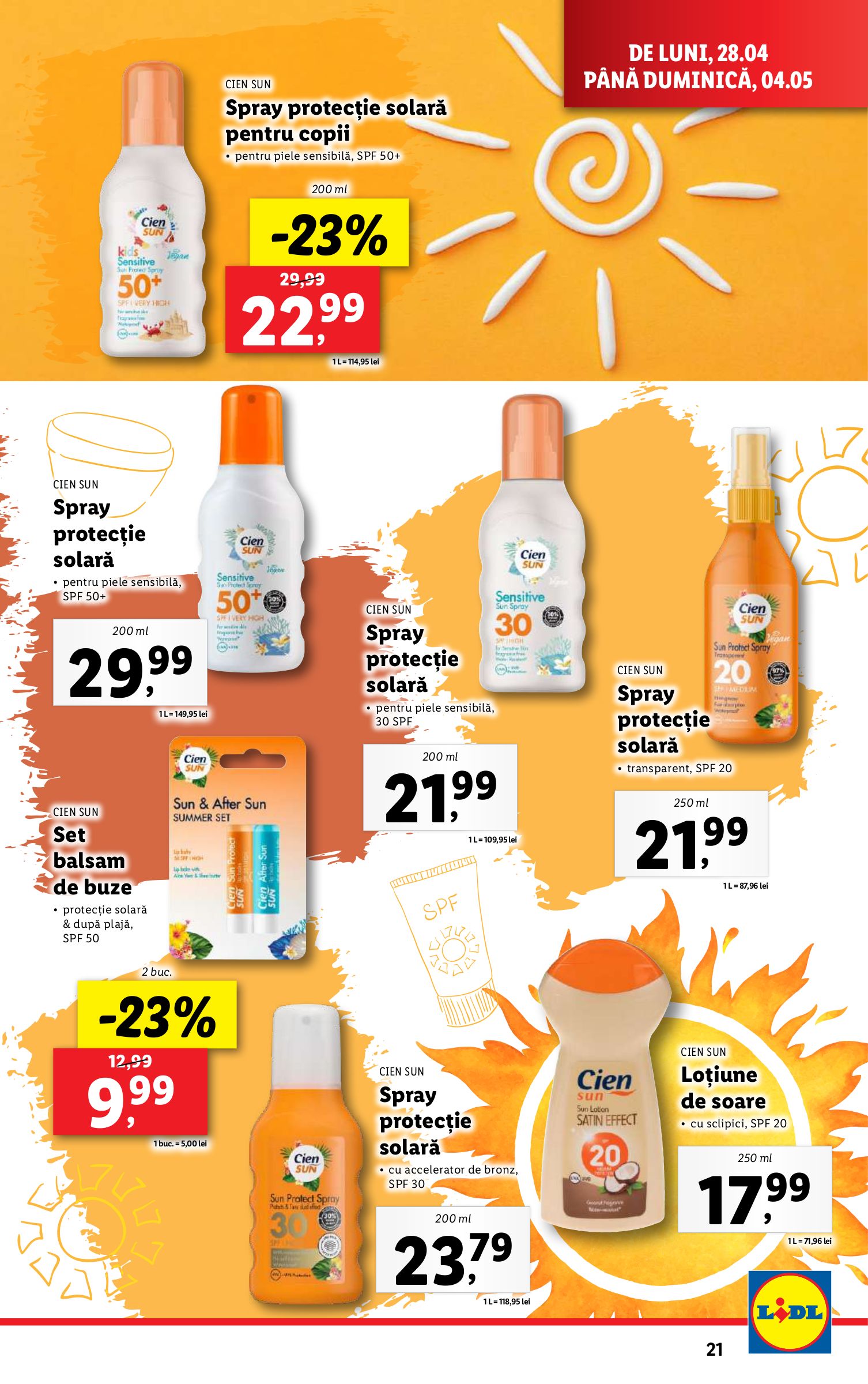 lidl - Catalog Lidl valabil din 28.04. - 04.05. - page: 21 lidl - Catalog Lidl valabil din 28.04. - 04.05. - page: 21