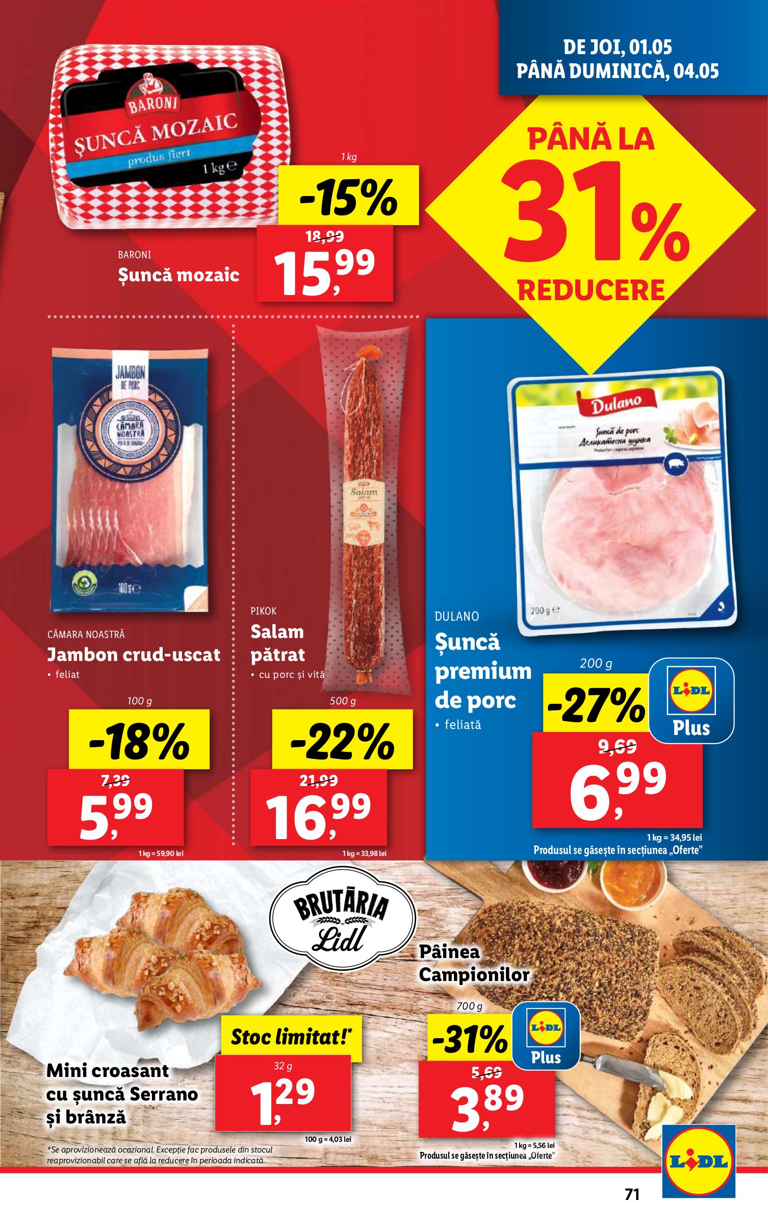 lidl - Catalog Lidl valabil din 28.04. - 04.05. - page: 71 lidl - Catalog Lidl valabil din 28.04. - 04.05. - page: 71