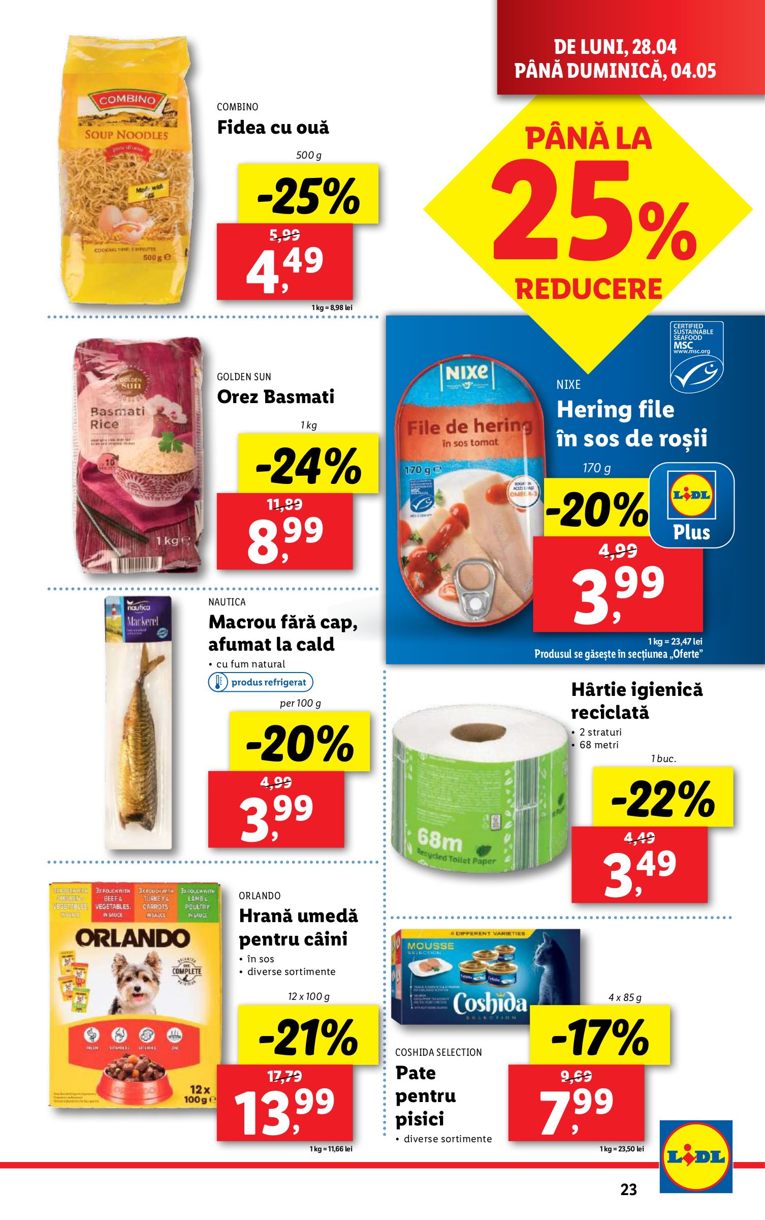 lidl - Catalog Lidl valabil din 28.04. - 04.05. - page: 23 lidl - Catalog Lidl valabil din 28.04. - 04.05. - page: 23