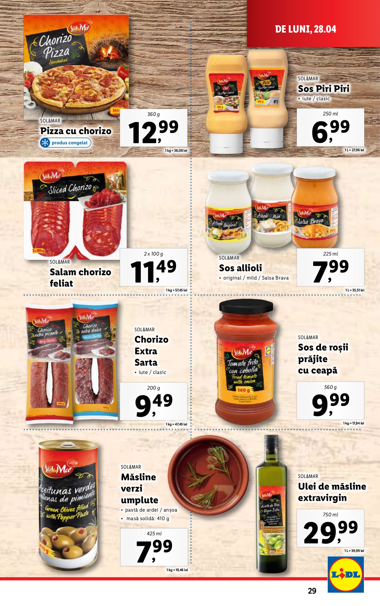 lidl - Catalog Lidl valabil din 28.04. - 04.05. - page: 29 lidl - Catalog Lidl valabil din 28.04. - 04.05. - page: 29