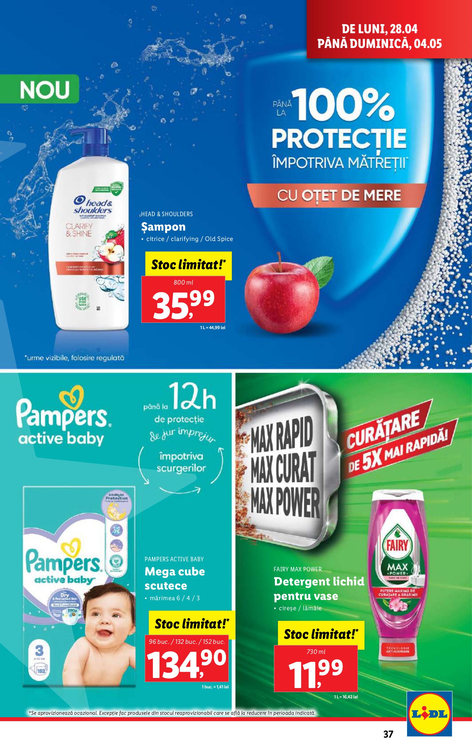 lidl - Catalog Lidl valabil din 28.04. - 04.05. - page: 37 lidl - Catalog Lidl valabil din 28.04. - 04.05. - page: 37