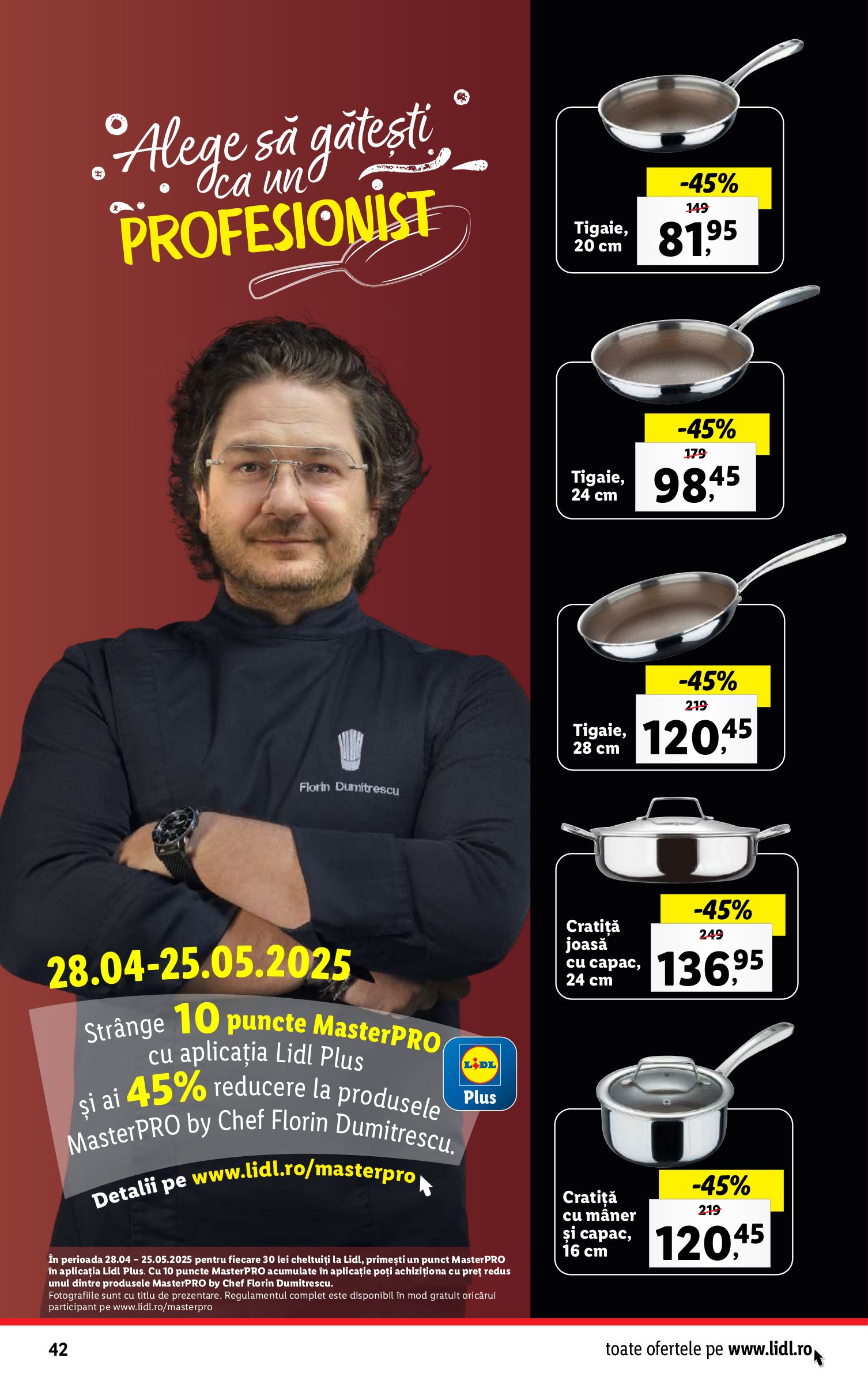 lidl - Catalog Lidl valabil din 28.04. - 04.05. - page: 42 lidl - Catalog Lidl valabil din 28.04. - 04.05. - page: 42