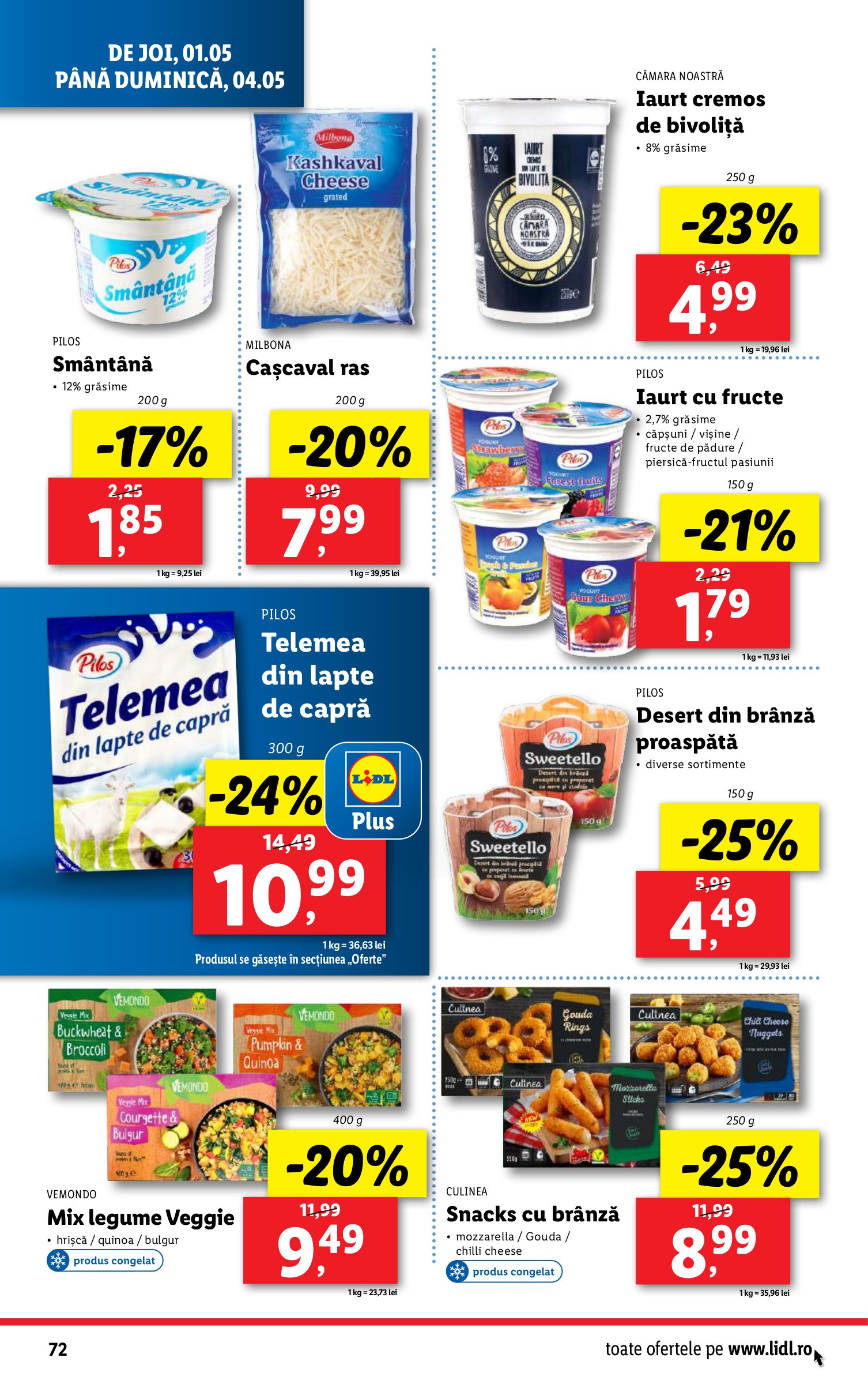 lidl - Catalog Lidl valabil din 28.04. - 04.05. - page: 72 lidl - Catalog Lidl valabil din 28.04. - 04.05. - page: 72