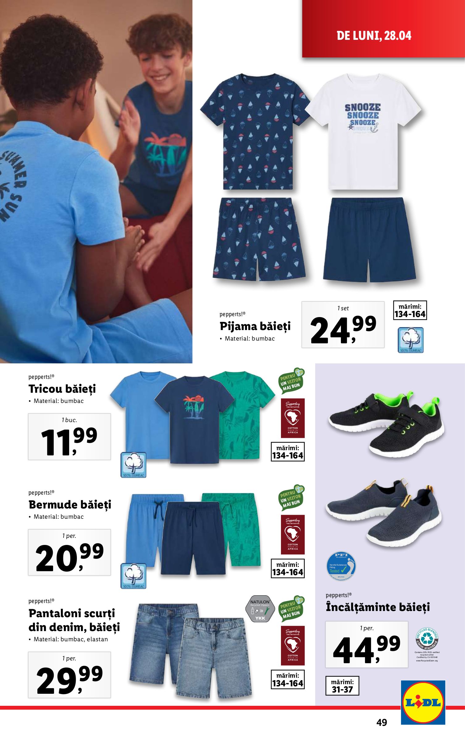 lidl - Catalog Lidl valabil din 28.04. - 04.05. - page: 49 lidl - Catalog Lidl valabil din 28.04. - 04.05. - page: 49