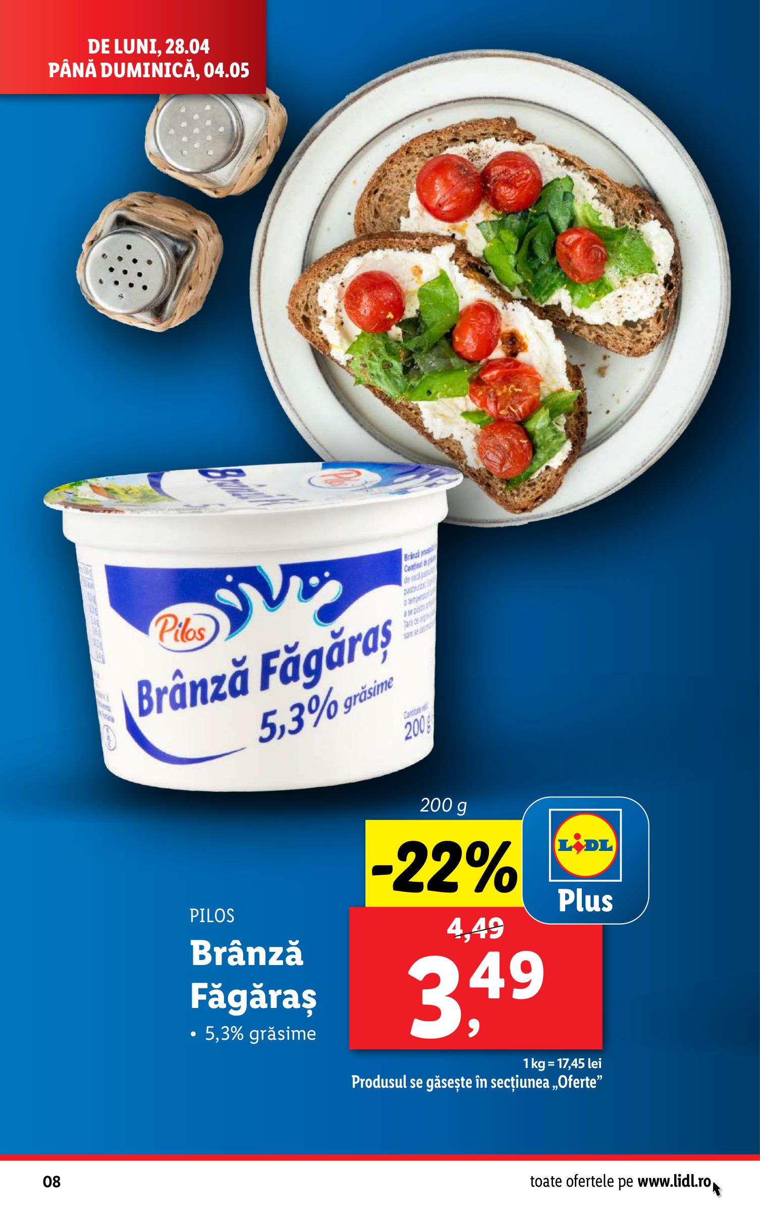 lidl - Catalog Lidl valabil din 28.04. - 04.05. - page: 8 lidl - Catalog Lidl valabil din 28.04. - 04.05. - page: 8