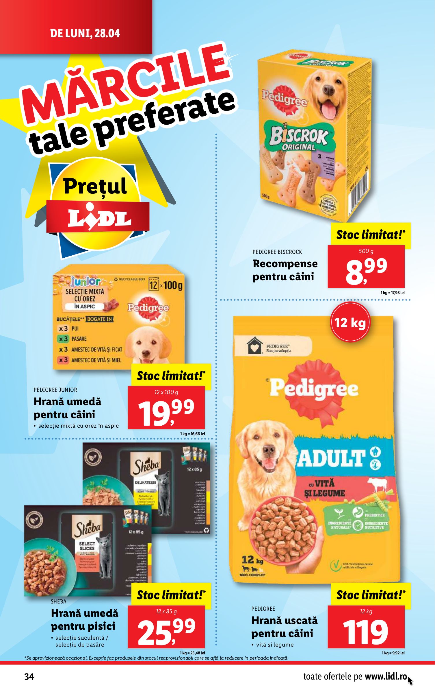 lidl - Catalog Lidl valabil din 28.04. - 04.05. - page: 34 lidl - Catalog Lidl valabil din 28.04. - 04.05. - page: 34