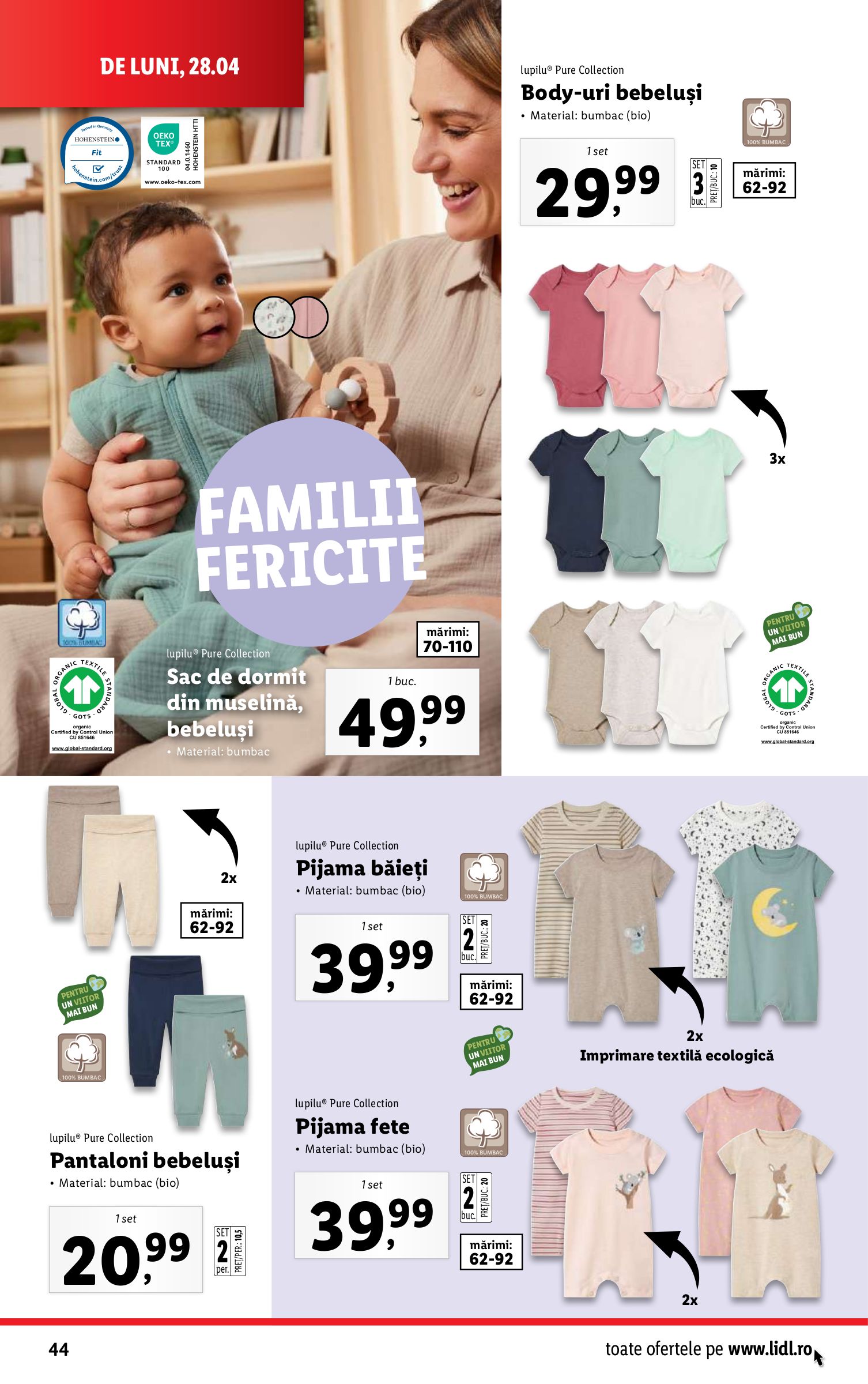 lidl - Catalog Lidl valabil din 28.04. - 04.05. - page: 44 lidl - Catalog Lidl valabil din 28.04. - 04.05. - page: 44