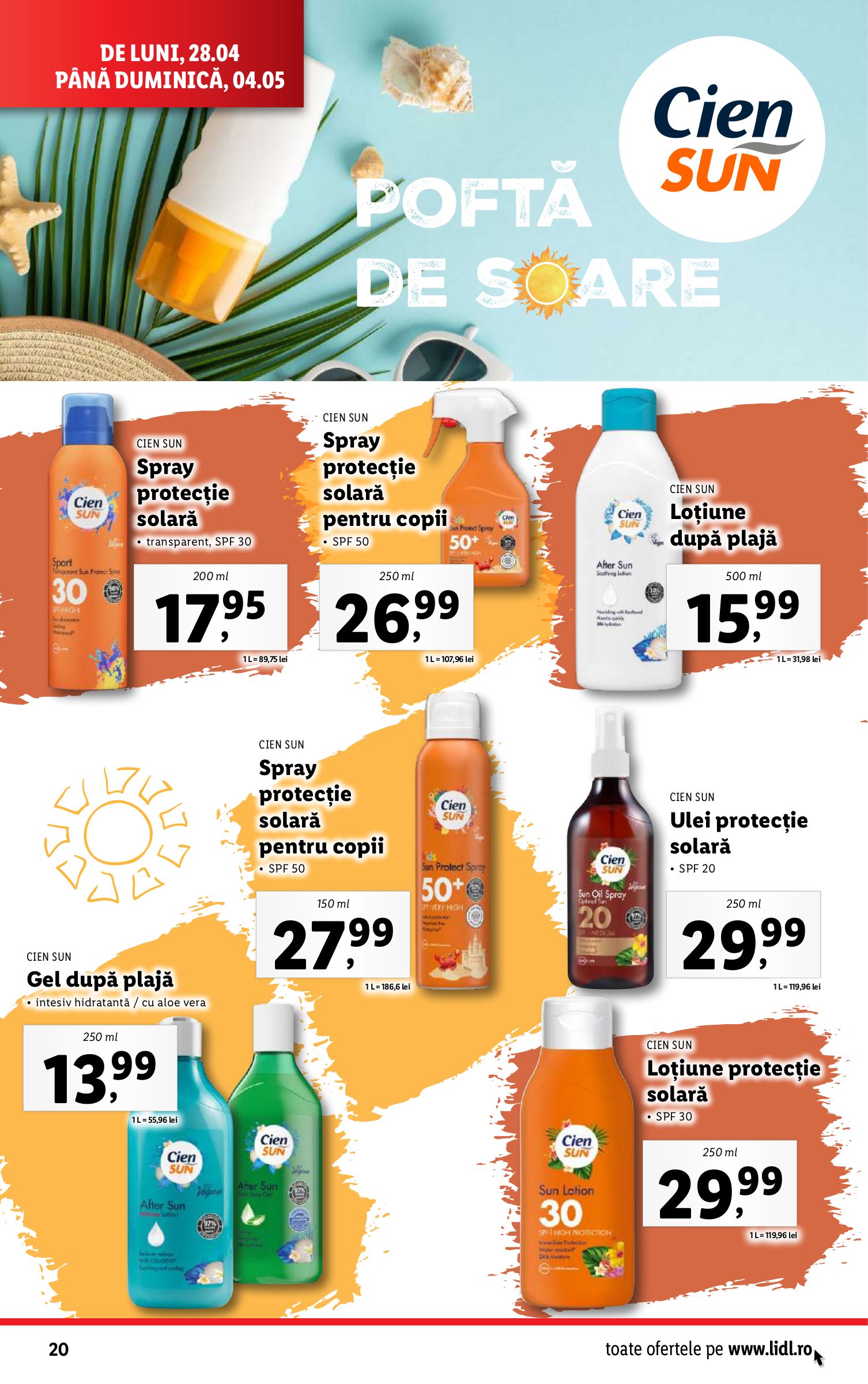 lidl - Catalog Lidl valabil din 28.04. - 04.05. - page: 20 lidl - Catalog Lidl valabil din 28.04. - 04.05. - page: 20