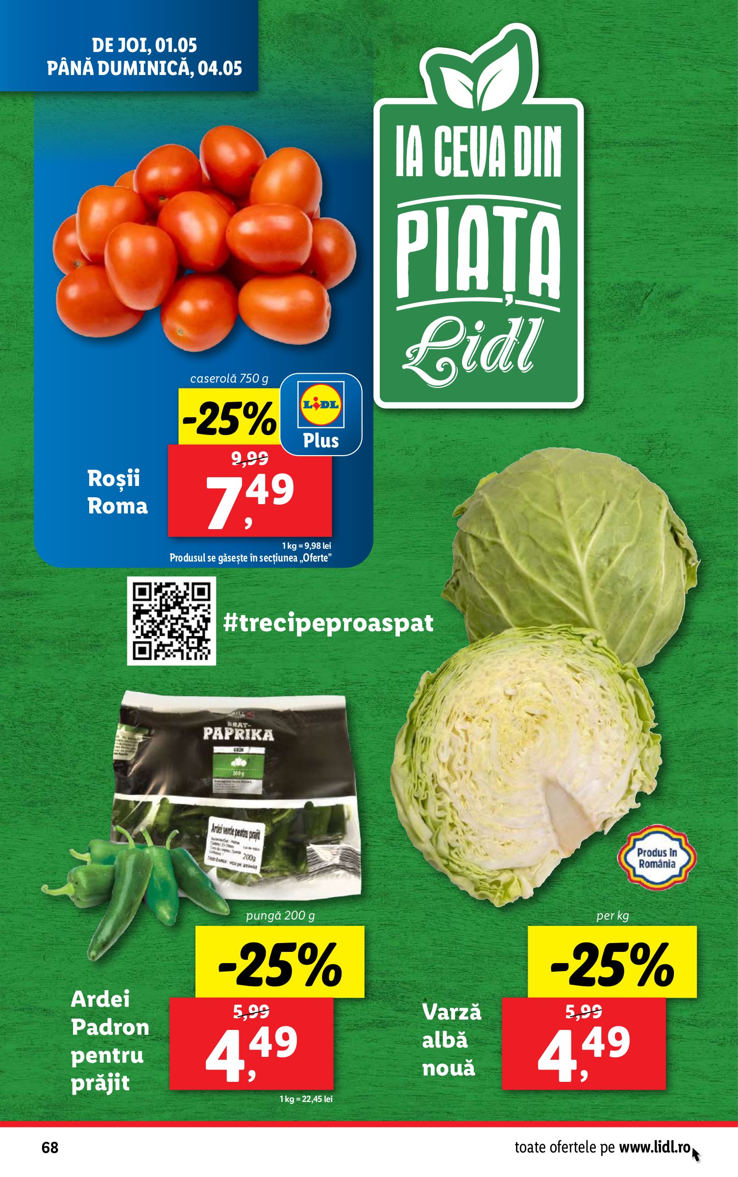 lidl - Catalog Lidl valabil din 28.04. - 04.05. - page: 68 lidl - Catalog Lidl valabil din 28.04. - 04.05. - page: 68
