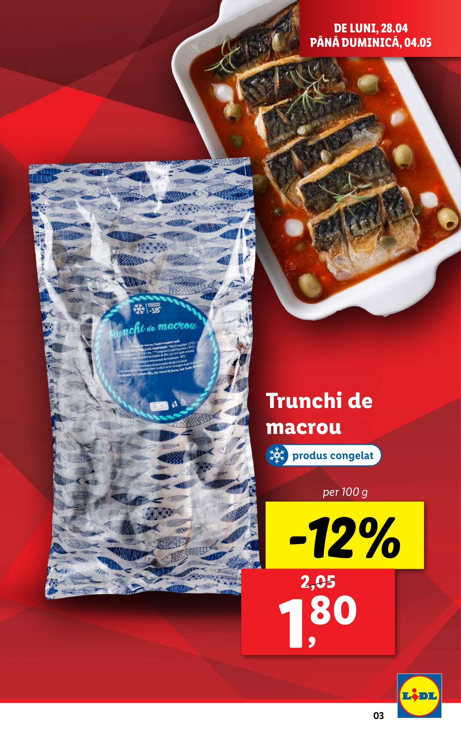 lidl - Catalog Lidl valabil din 28.04. - 04.05. - page: 3 lidl - Catalog Lidl valabil din 28.04. - 04.05. - page: 3