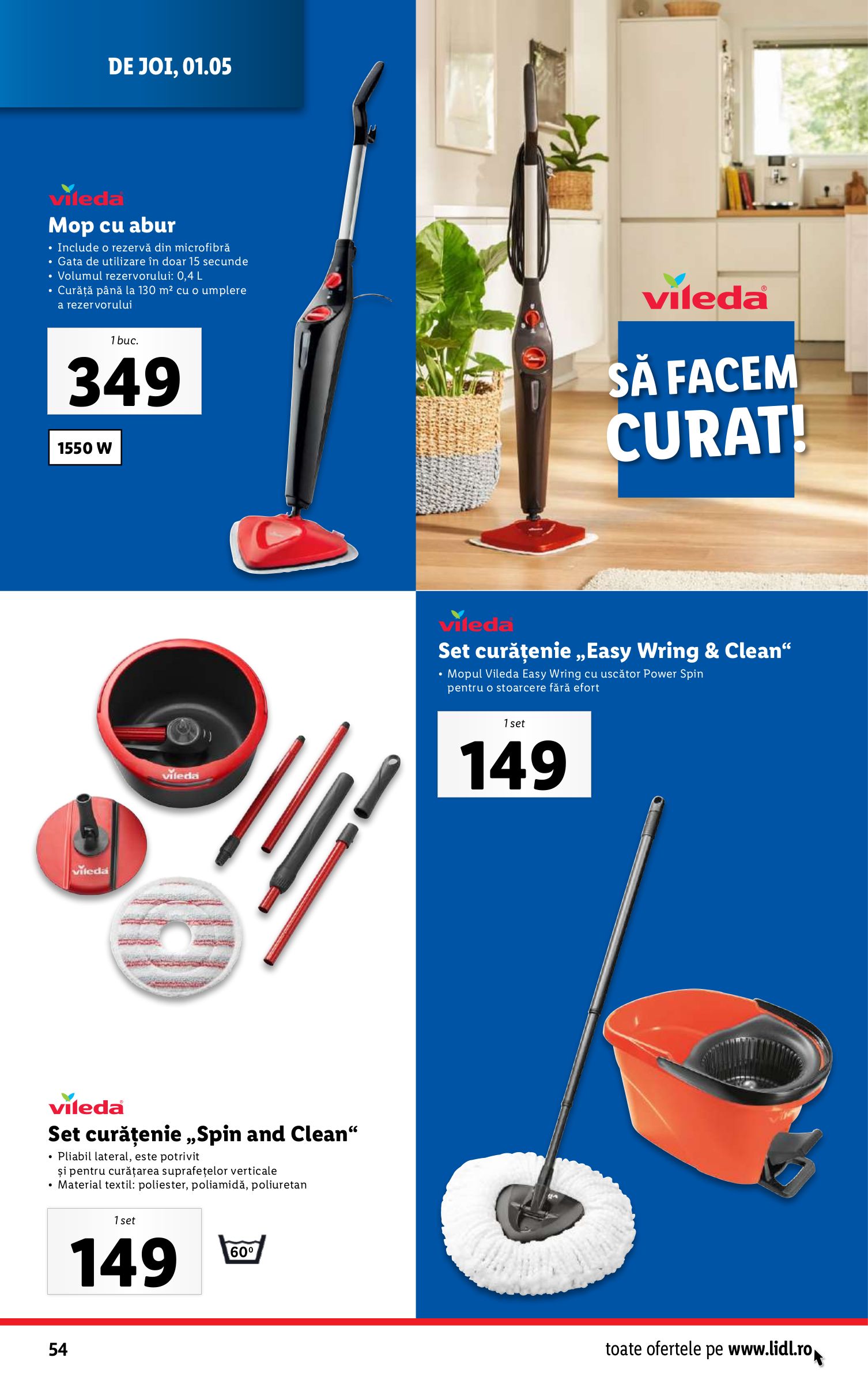 lidl - Catalog Lidl valabil din 28.04. - 04.05. - page: 54 lidl - Catalog Lidl valabil din 28.04. - 04.05. - page: 54