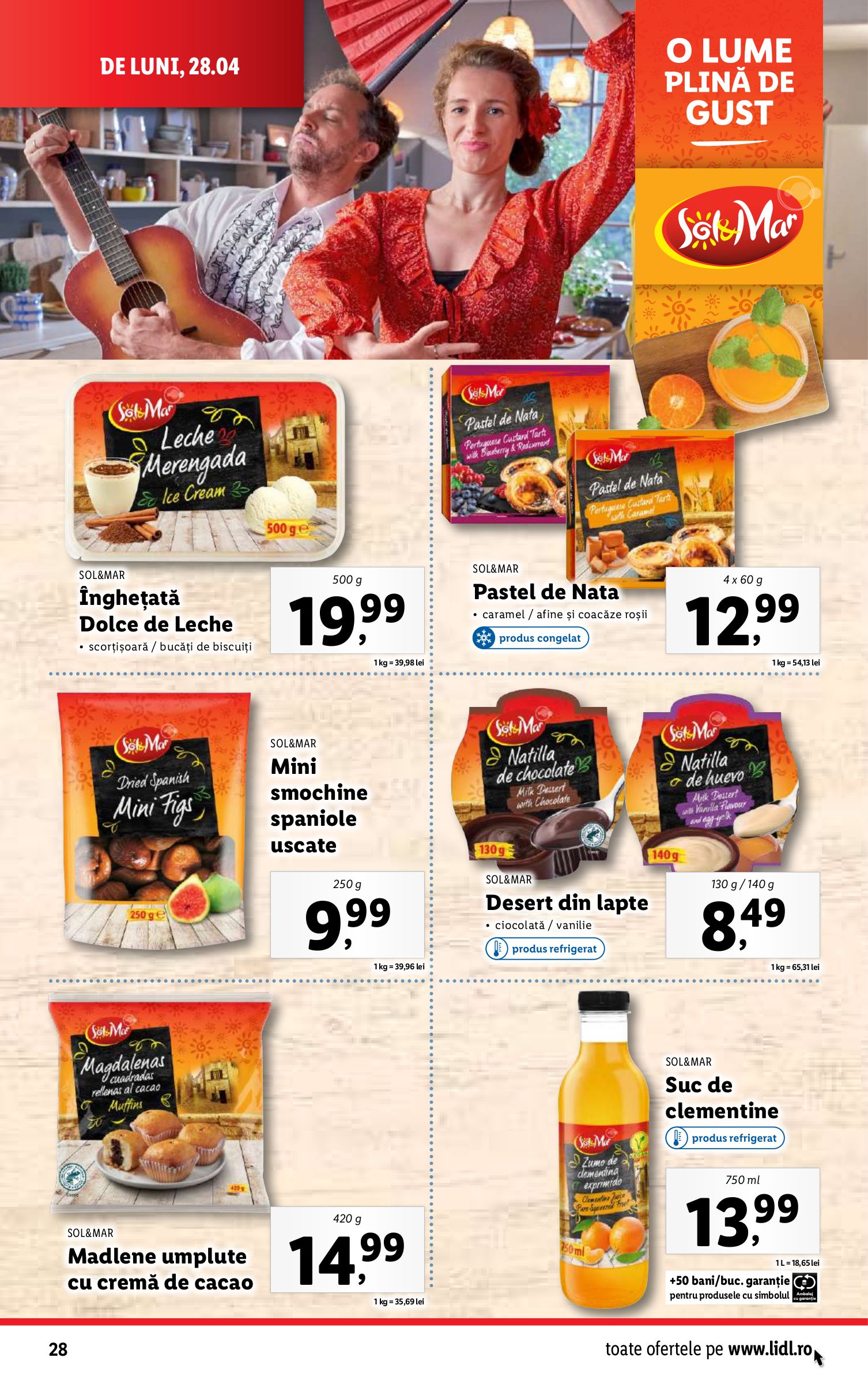 lidl - Catalog Lidl valabil din 28.04. - 04.05. - page: 28 lidl - Catalog Lidl valabil din 28.04. - 04.05. - page: 28