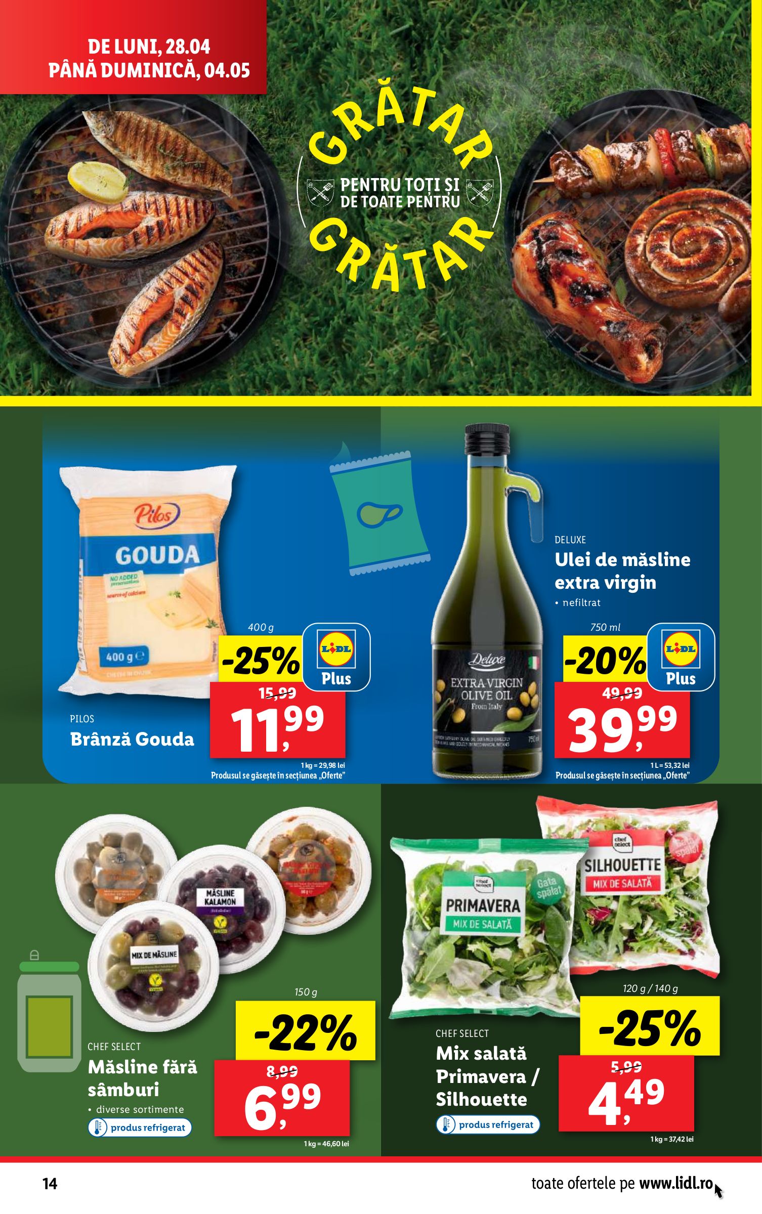 lidl - Catalog Lidl valabil din 28.04. - 04.05. - page: 14 lidl - Catalog Lidl valabil din 28.04. - 04.05. - page: 14