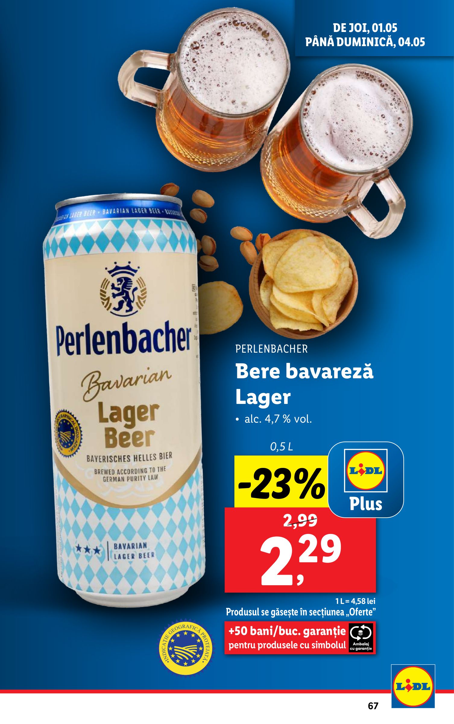 lidl - Catalog Lidl valabil din 28.04. - 04.05. - page: 67 lidl - Catalog Lidl valabil din 28.04. - 04.05. - page: 67