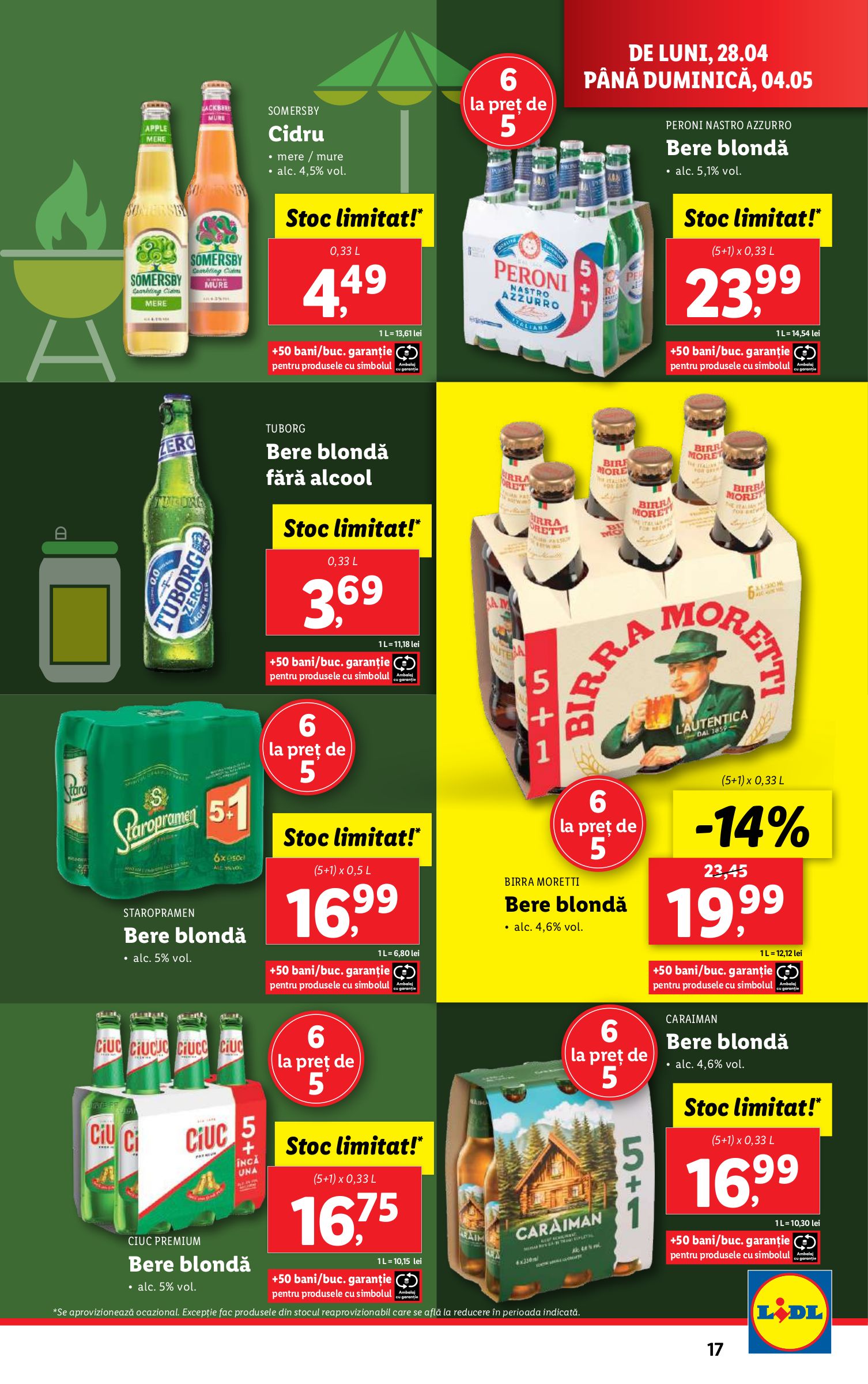 lidl - Catalog Lidl valabil din 28.04. - 04.05. - page: 17 lidl - Catalog Lidl valabil din 28.04. - 04.05. - page: 17