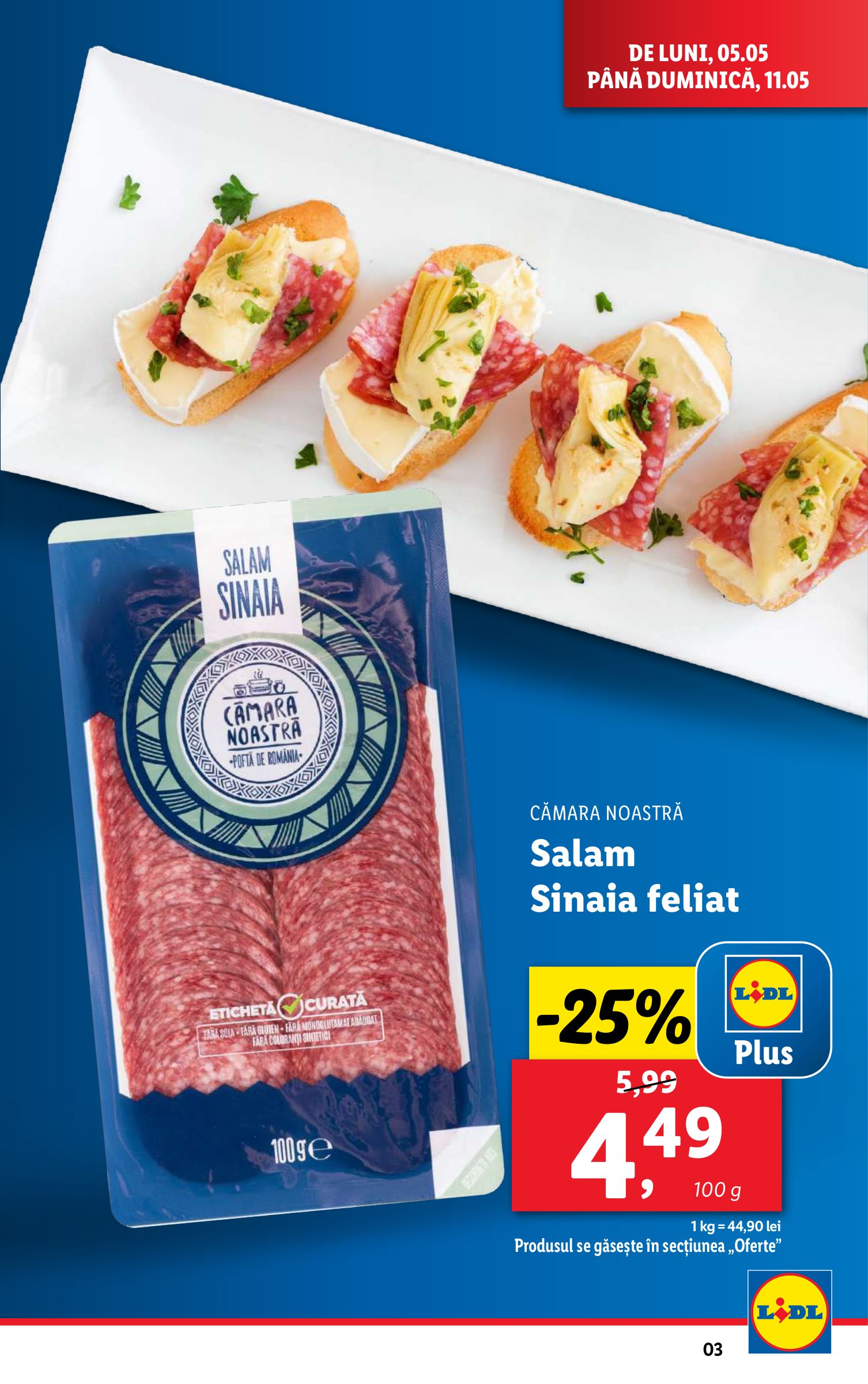 lidl - Catalog Lidl valabil din 05.05. - 11.05. - page: 3 lidl - Catalog Lidl valabil din 05.05. - 11.05. - page: 3