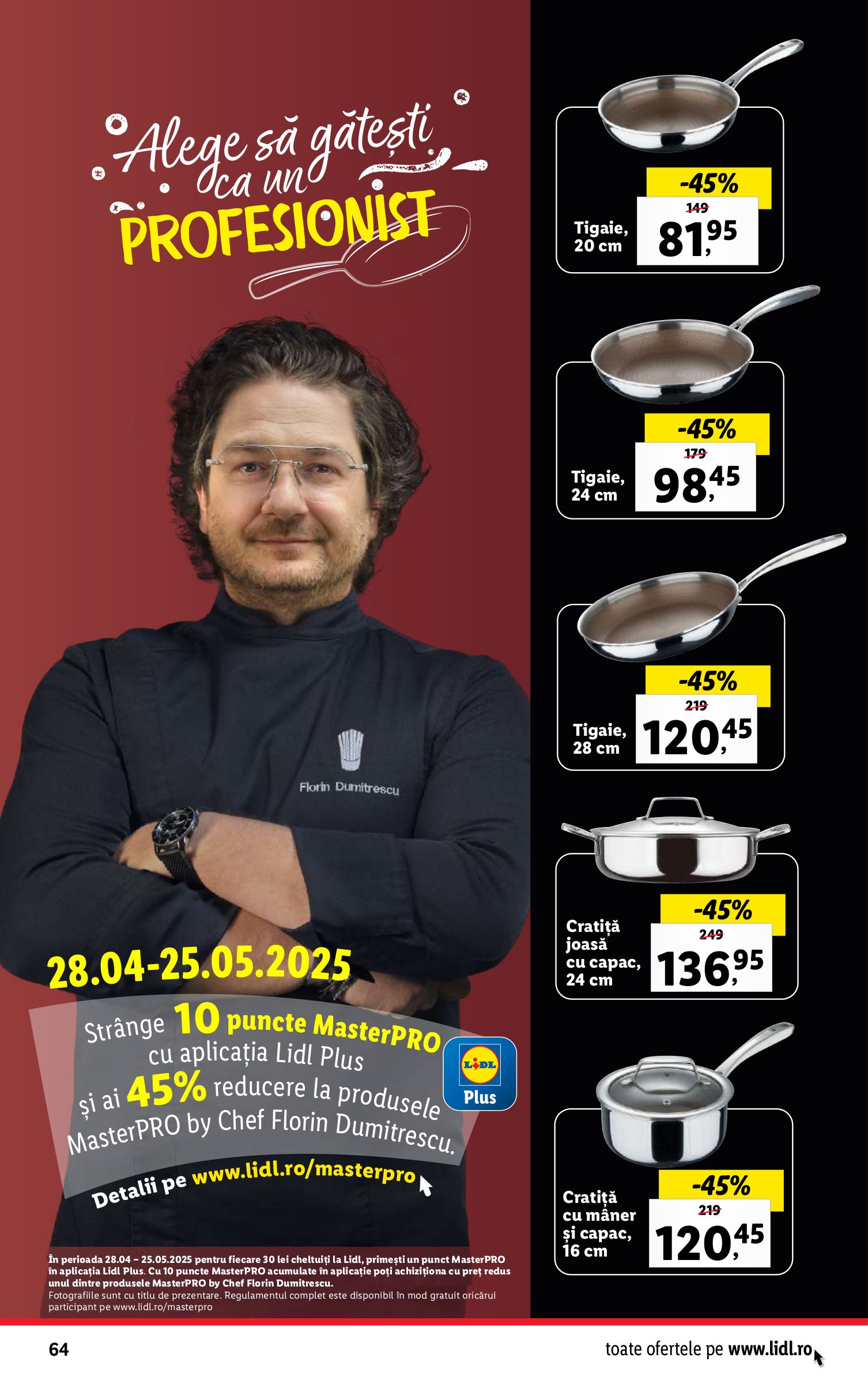 lidl - Catalog Lidl valabil din 05.05. - 11.05. - page: 64 lidl - Catalog Lidl valabil din 05.05. - 11.05. - page: 64