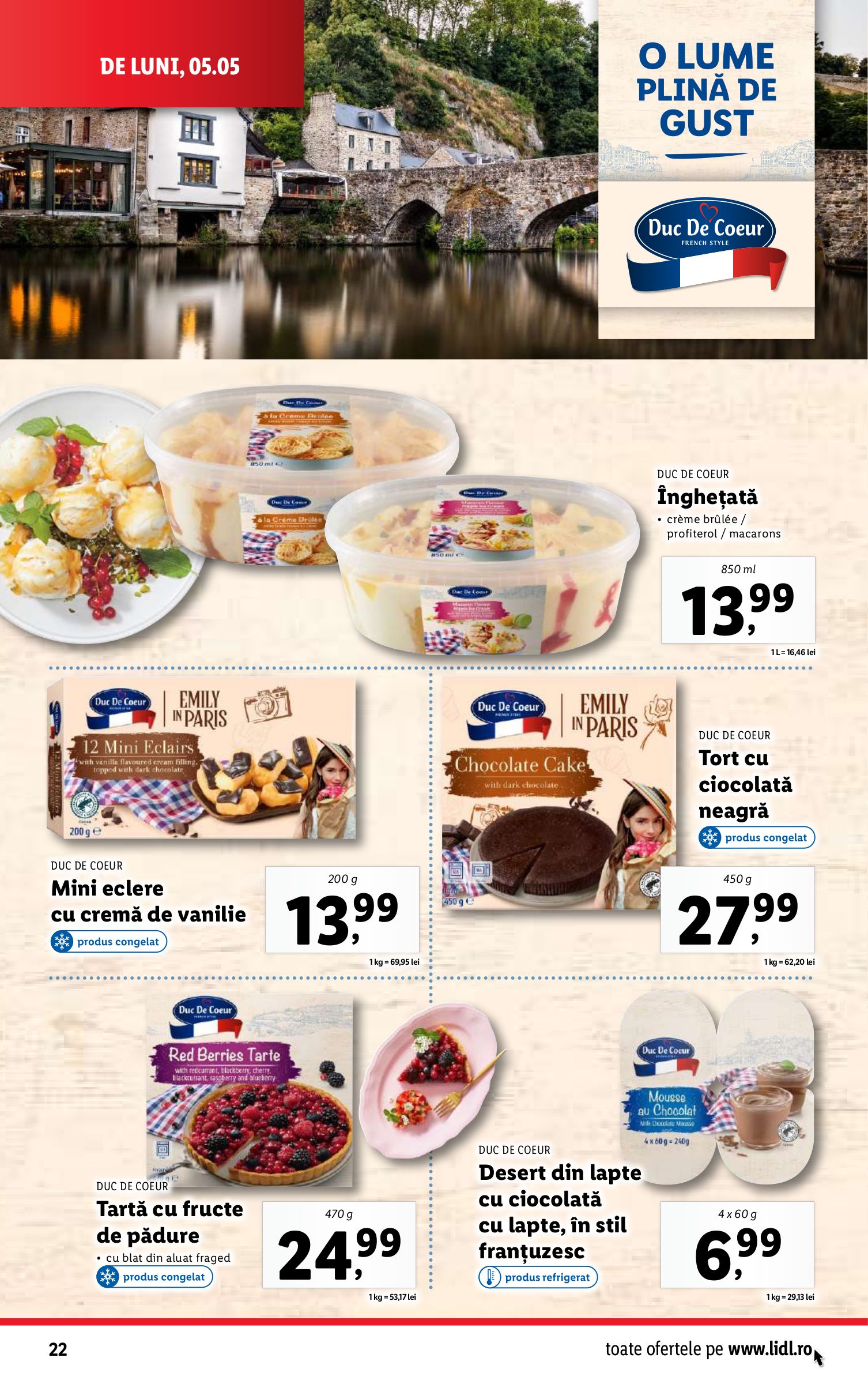 lidl - Catalog Lidl valabil din 05.05. - 11.05. - page: 22 lidl - Catalog Lidl valabil din 05.05. - 11.05. - page: 22