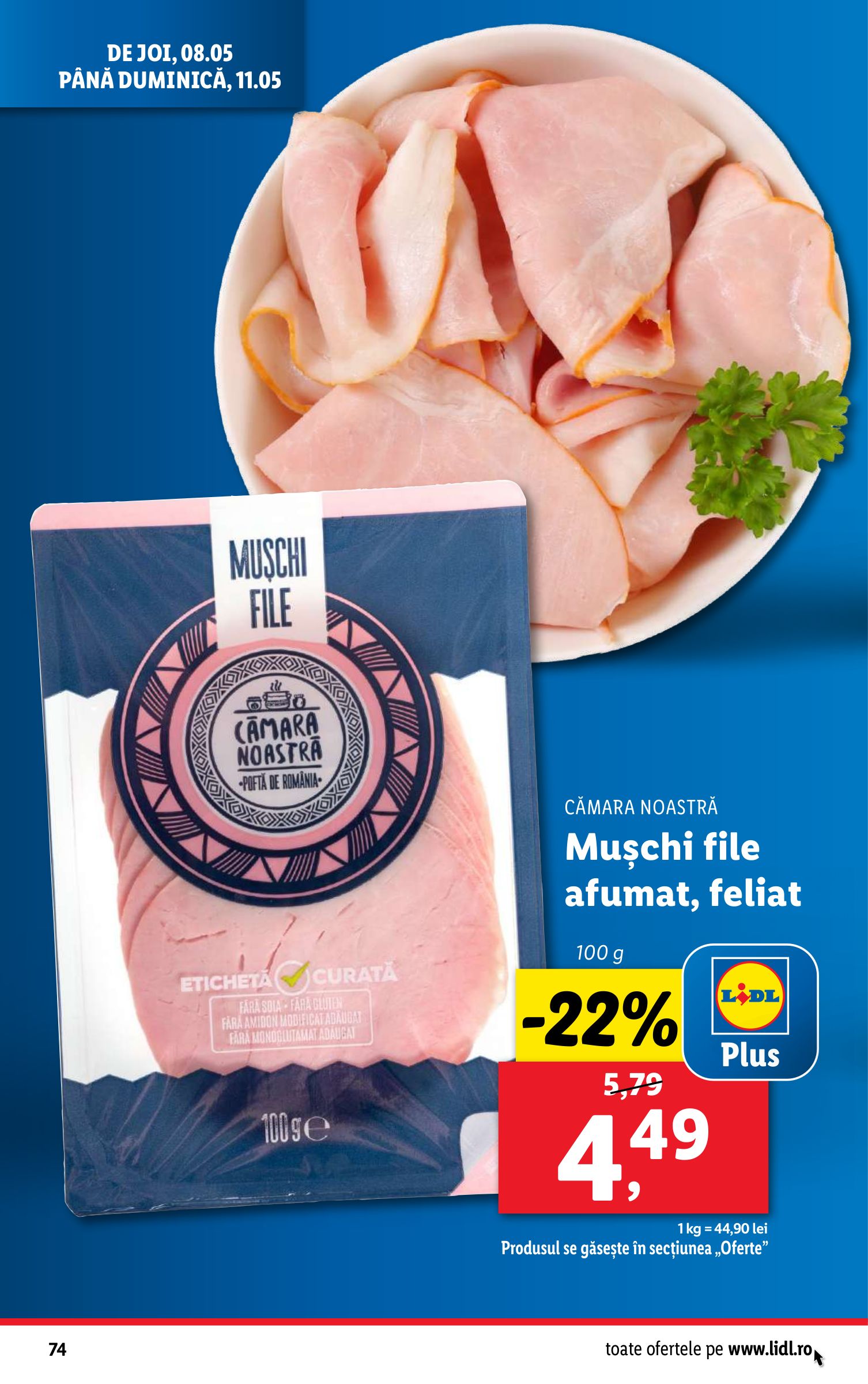 lidl - Catalog Lidl valabil din 05.05. - 11.05. - page: 74 lidl - Catalog Lidl valabil din 05.05. - 11.05. - page: 74