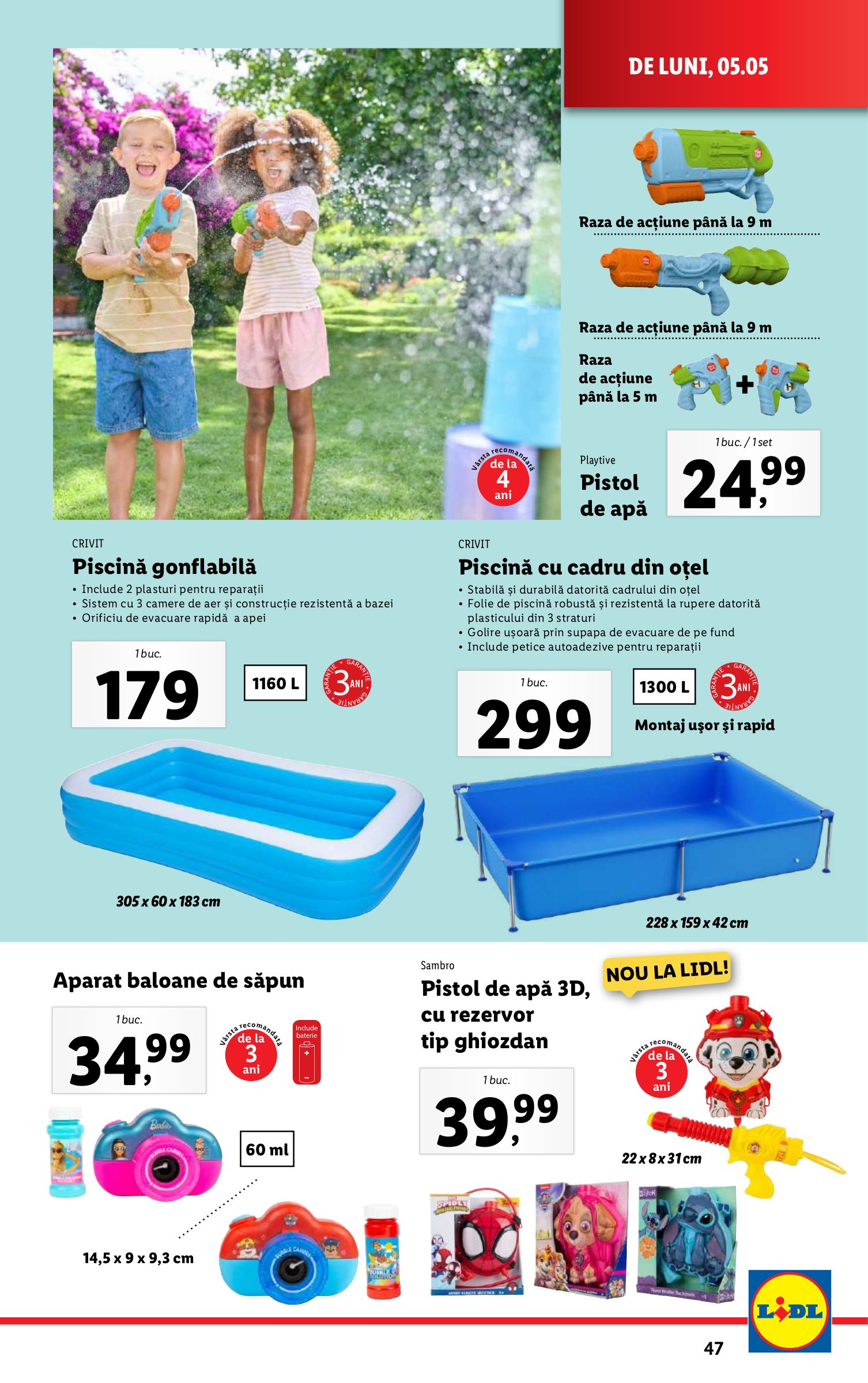 lidl - Catalog Lidl valabil din 05.05. - 11.05. - page: 47 lidl - Catalog Lidl valabil din 05.05. - 11.05. - page: 47