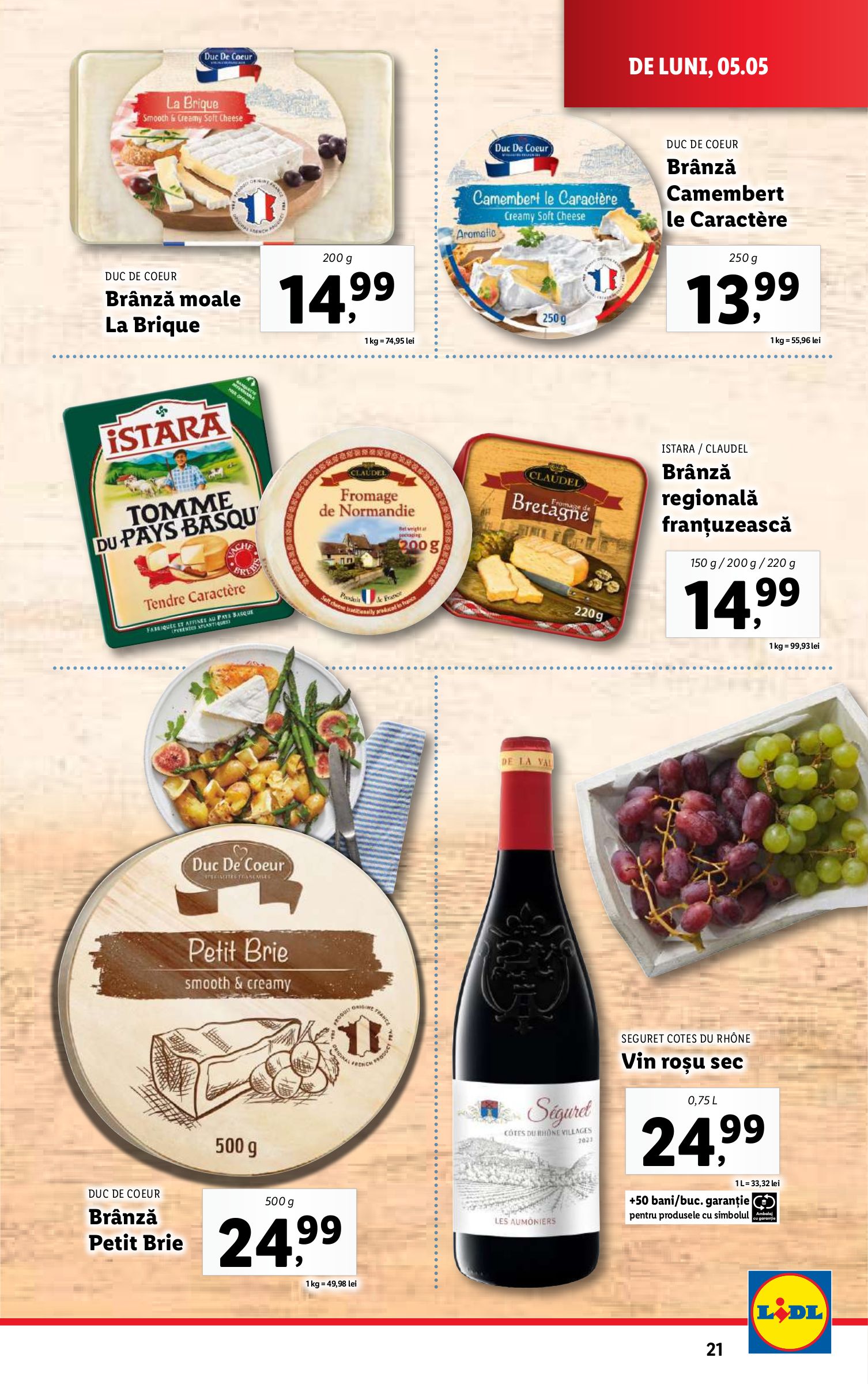 lidl - Catalog Lidl valabil din 05.05. - 11.05. - page: 21 lidl - Catalog Lidl valabil din 05.05. - 11.05. - page: 21